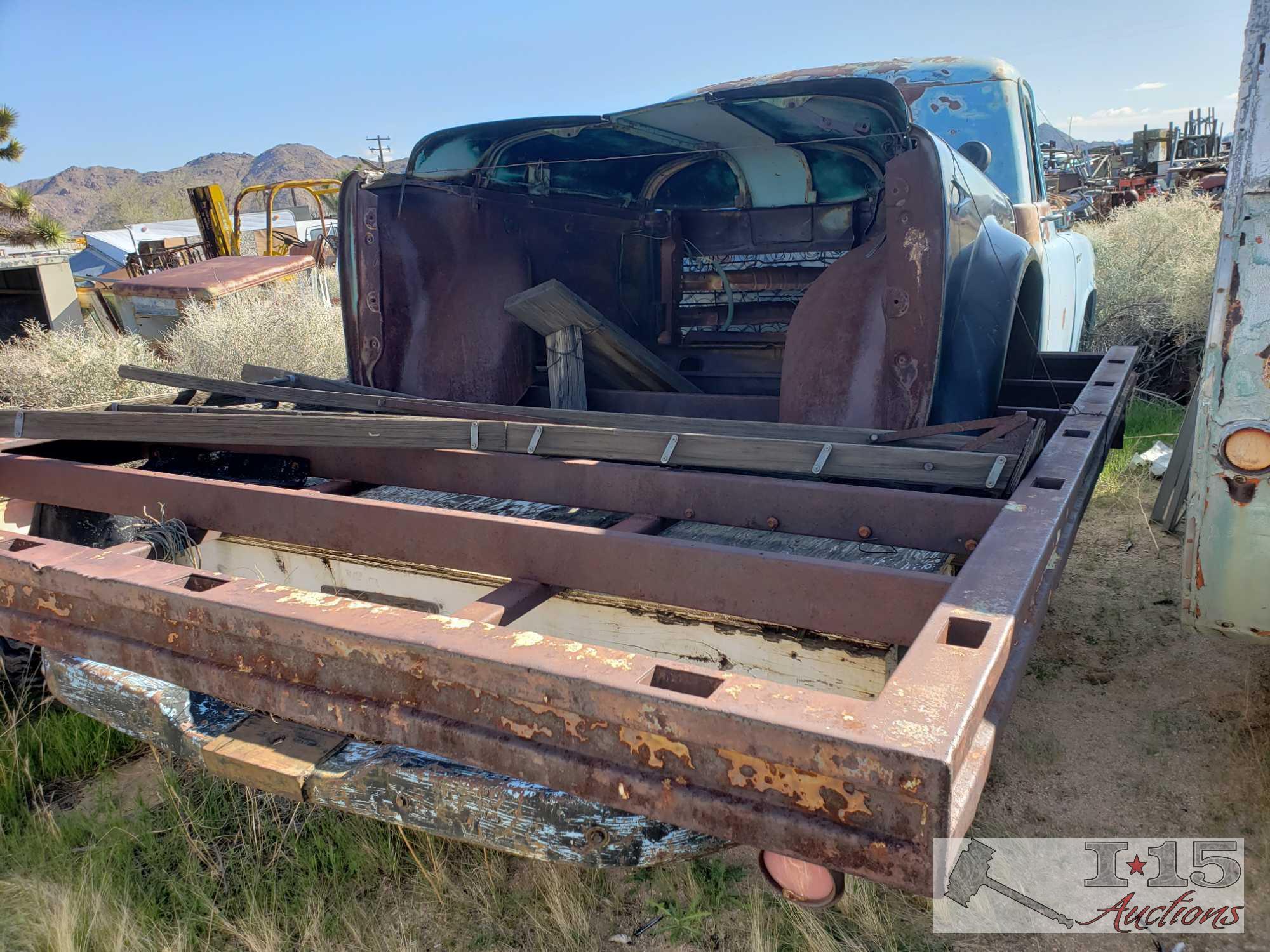 Dodge Flatbed Pickup With Extra Front Group