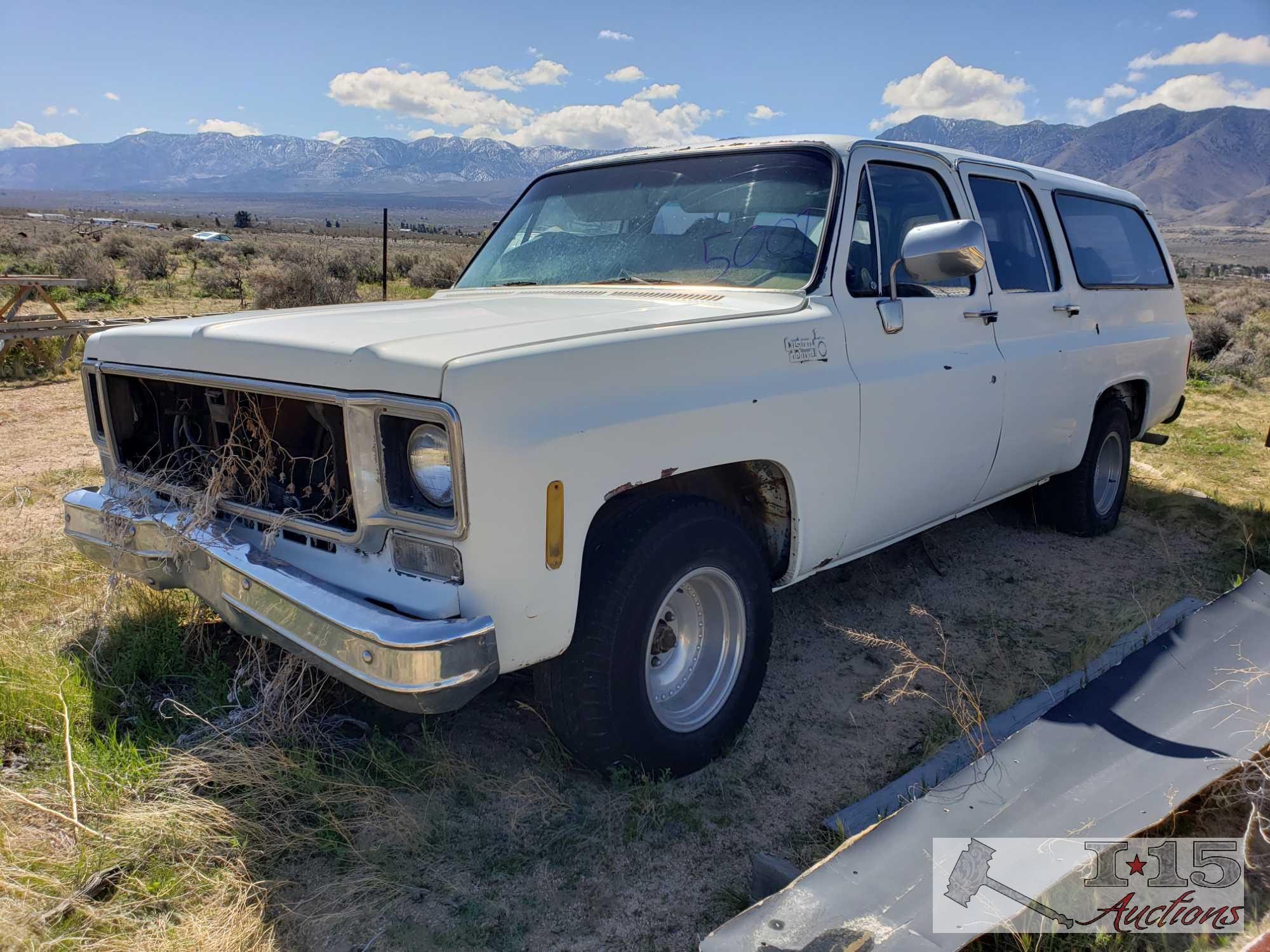 1978 Chevrolet Suburban Custom Deluxe 10