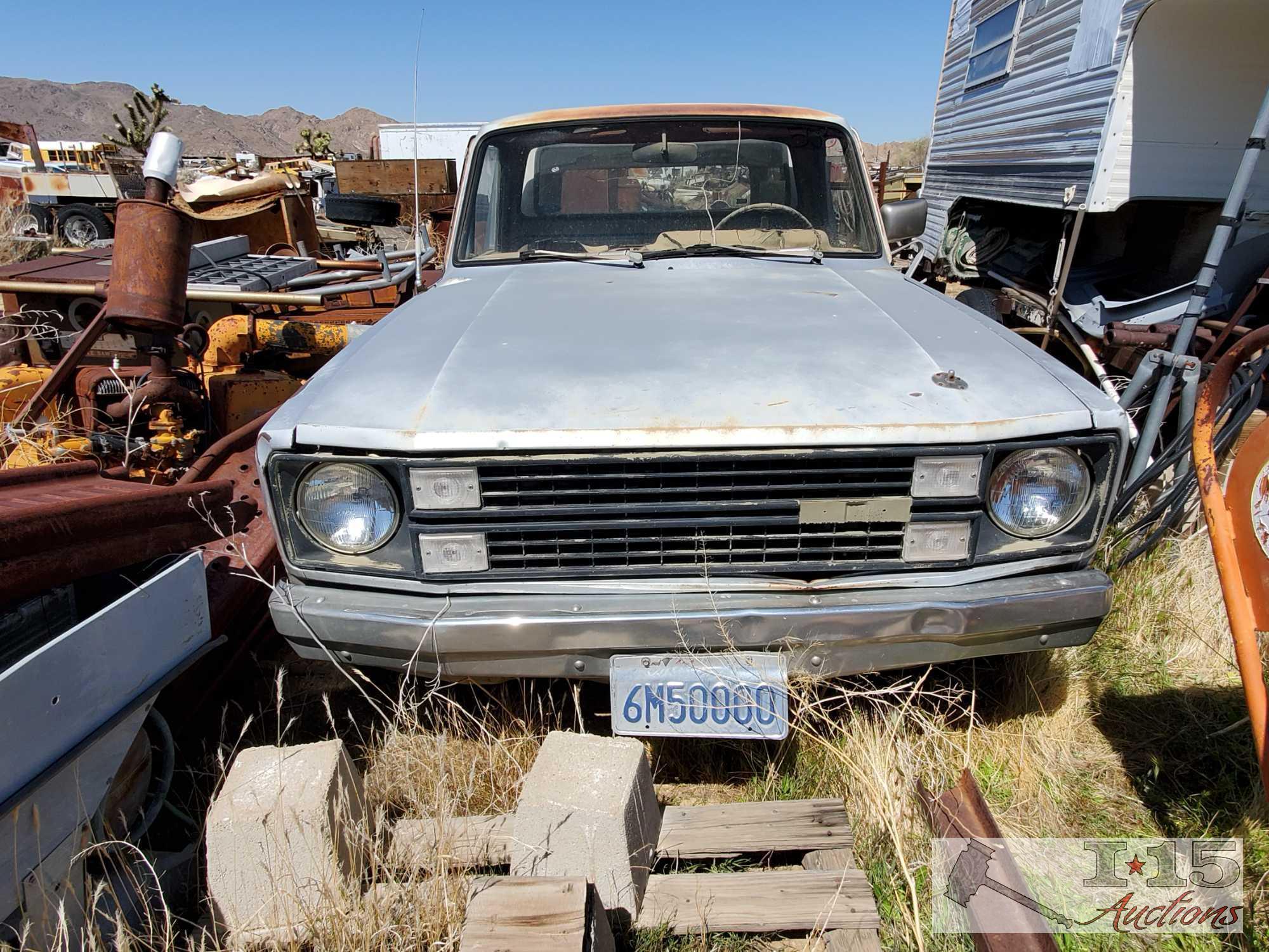 1979 Ford Courier (Key In Ignition)