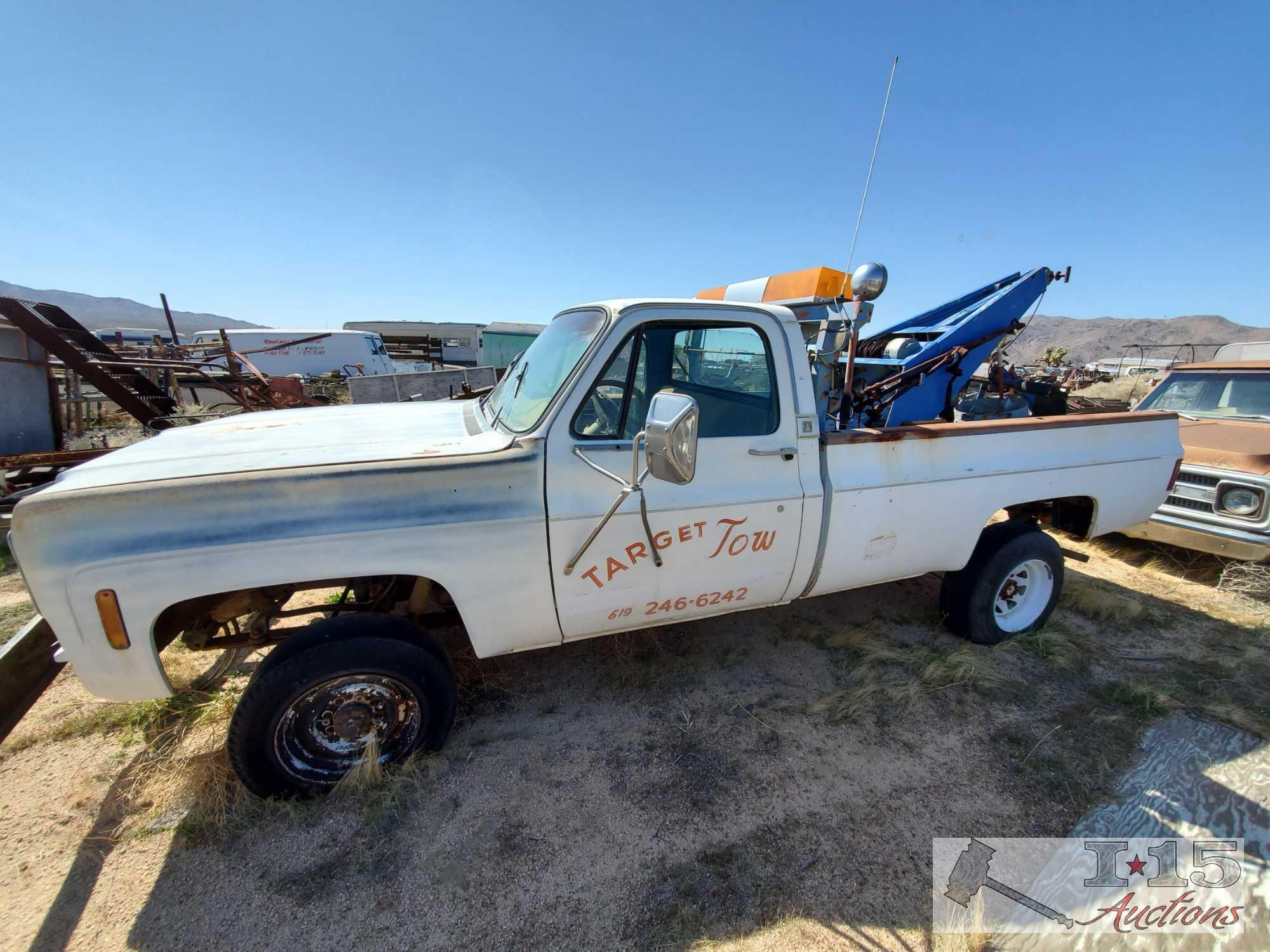 1977 Chevrolet 4WD Tow Truck