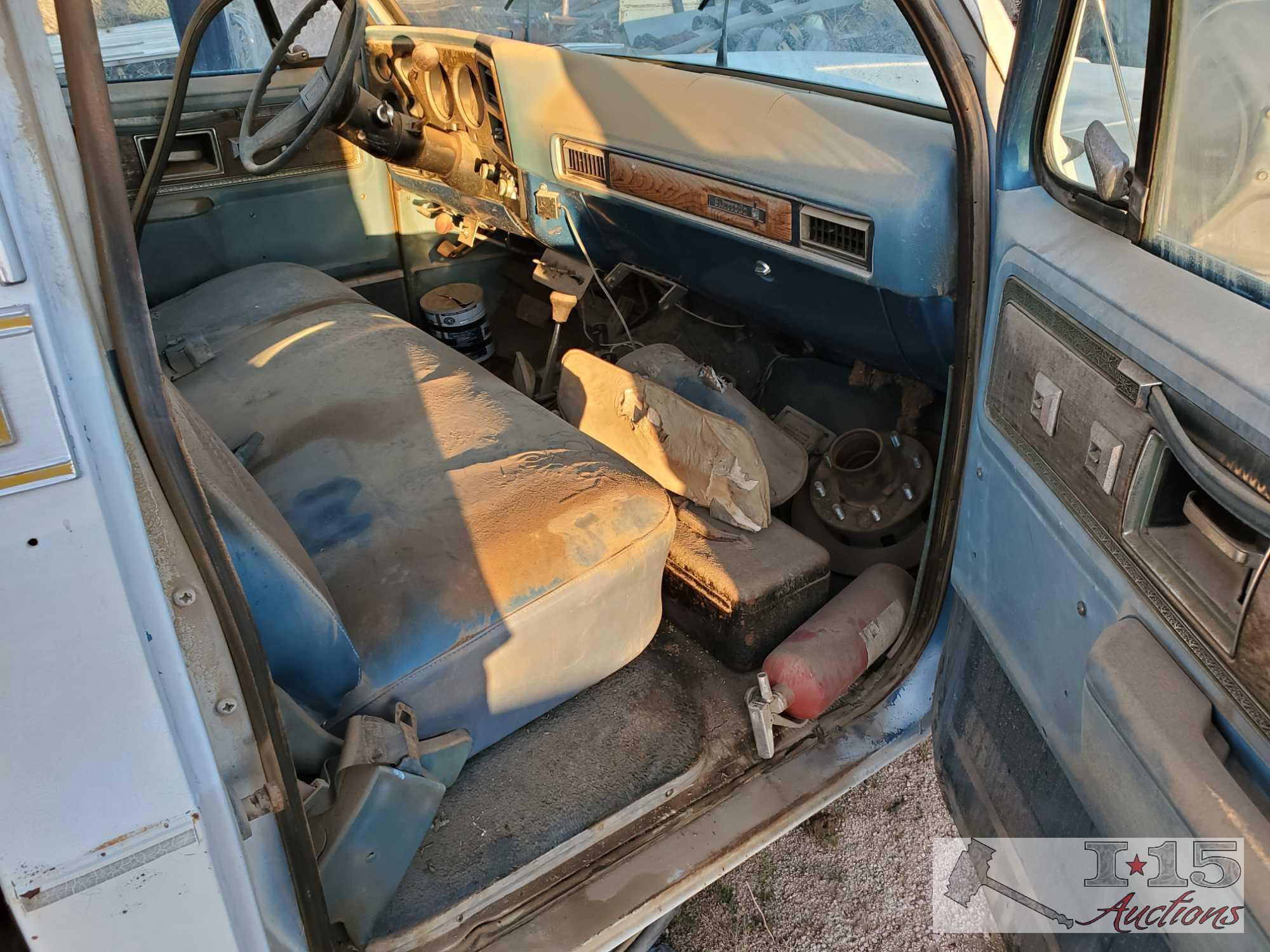 1977 Chevrolet 4WD Tow Truck