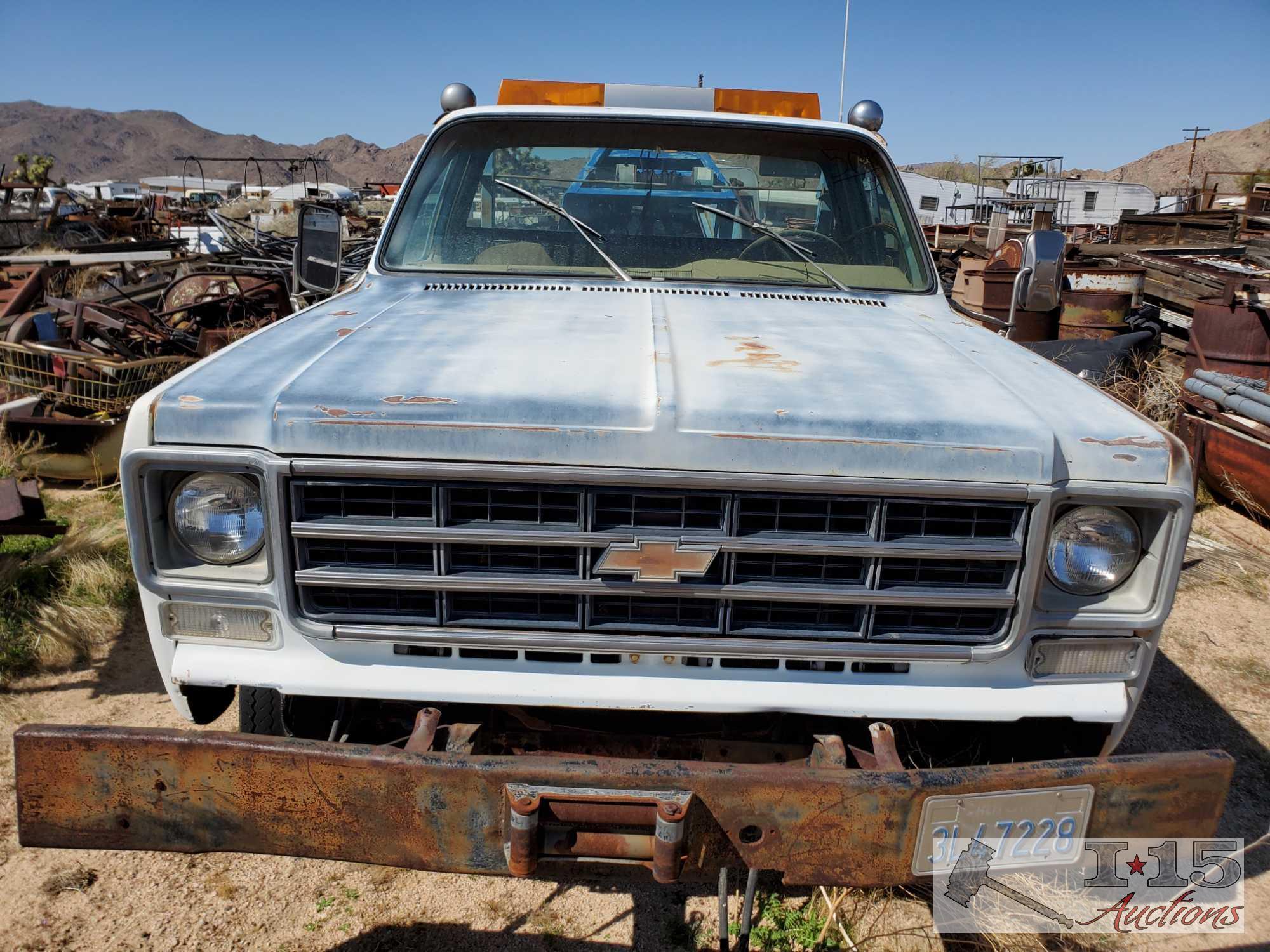 1977 Chevrolet 4WD Tow Truck