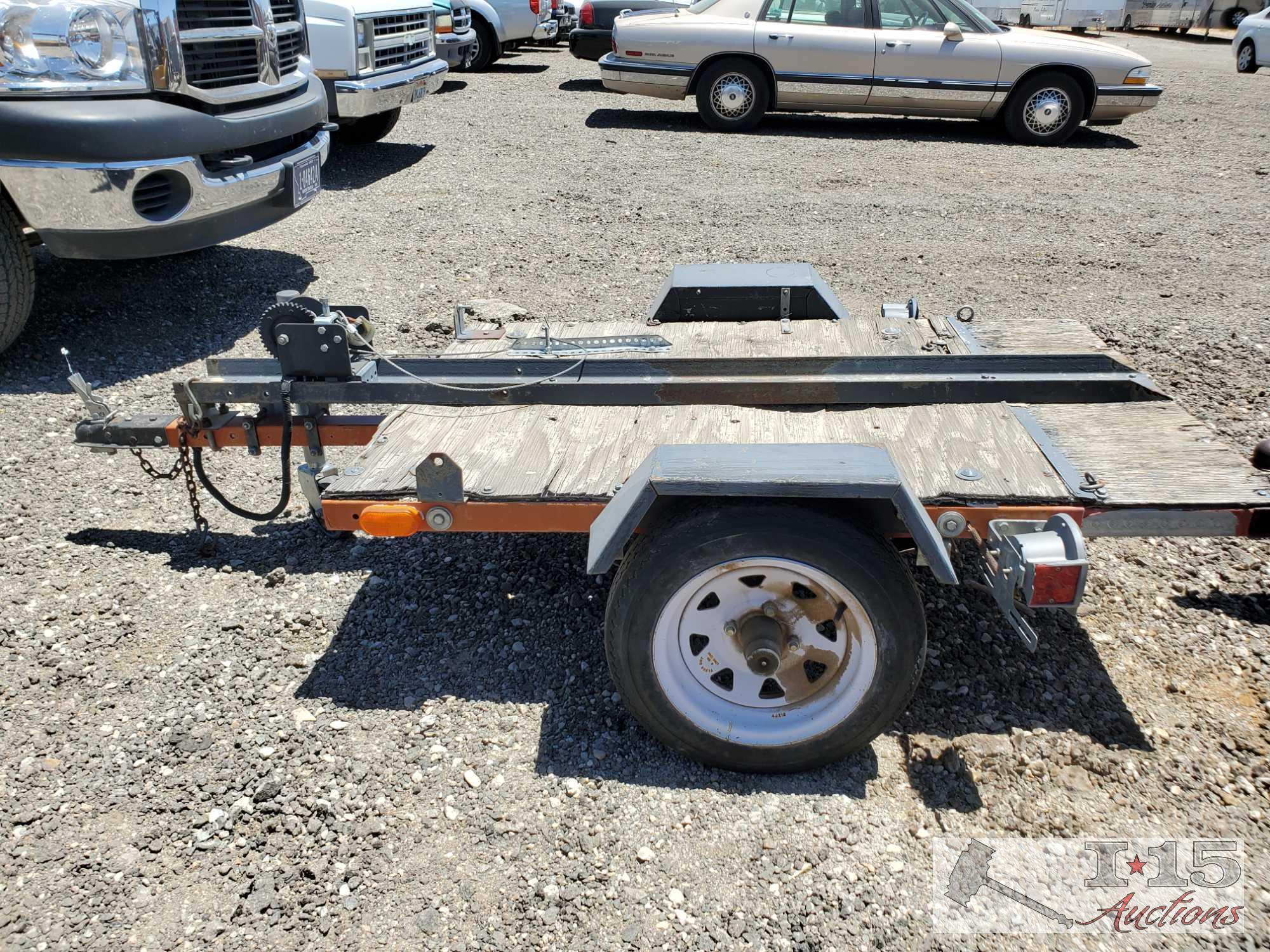 5' Single Axle Trailer Axle