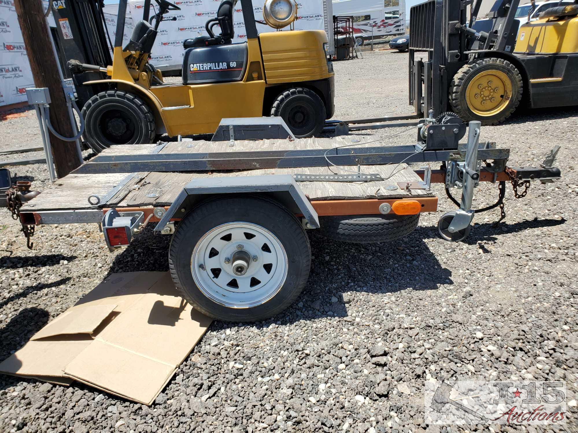 5' Single Axle Trailer Axle