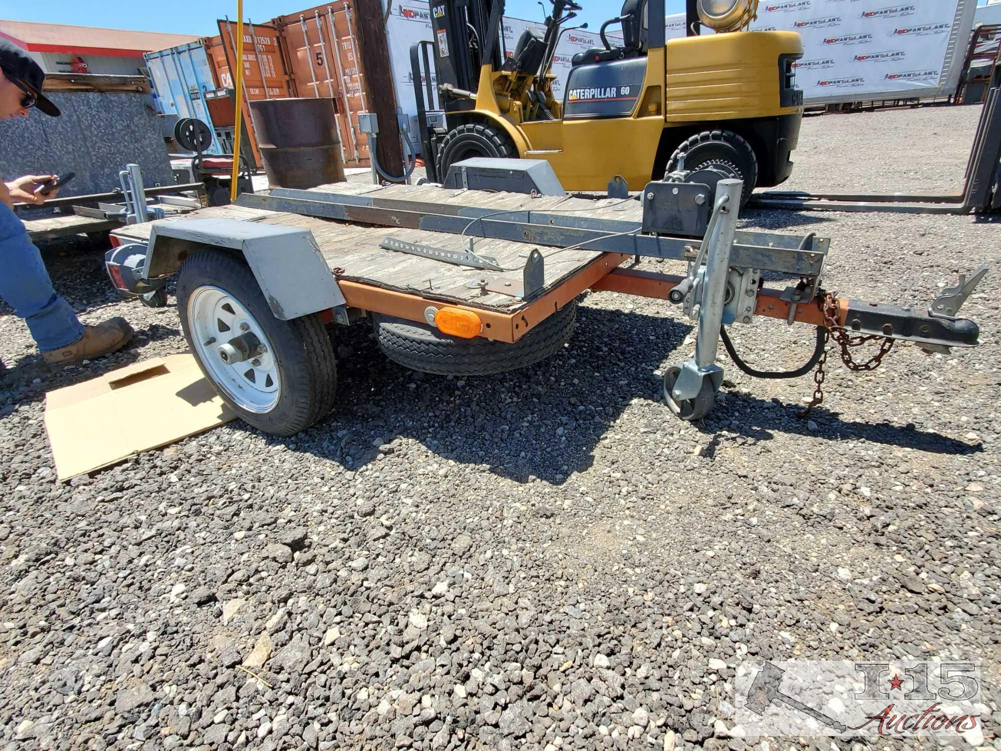 5' Single Axle Trailer Axle