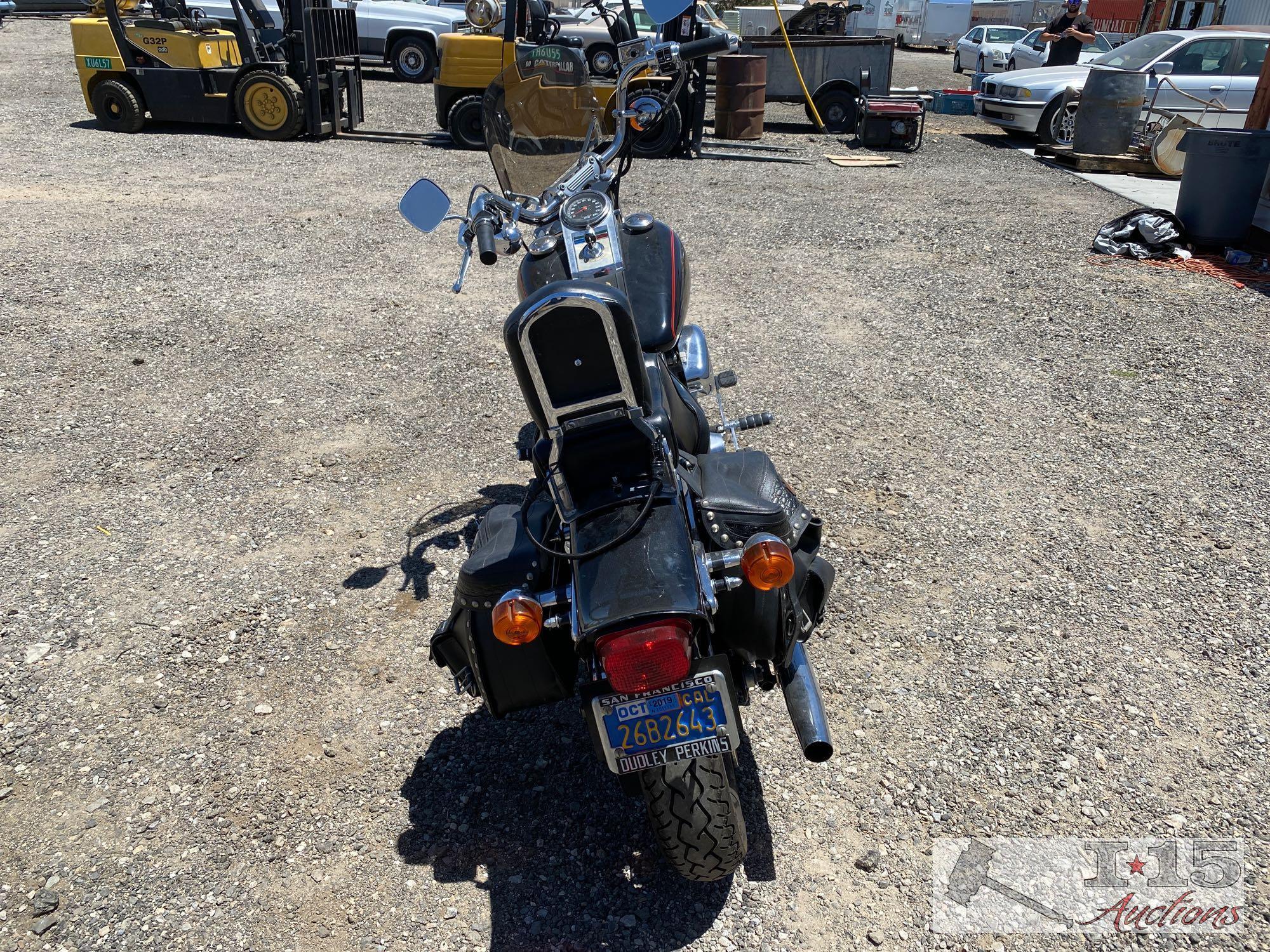 1986 Harley Davidson (TURNS OVER BUT DOES NOT START)