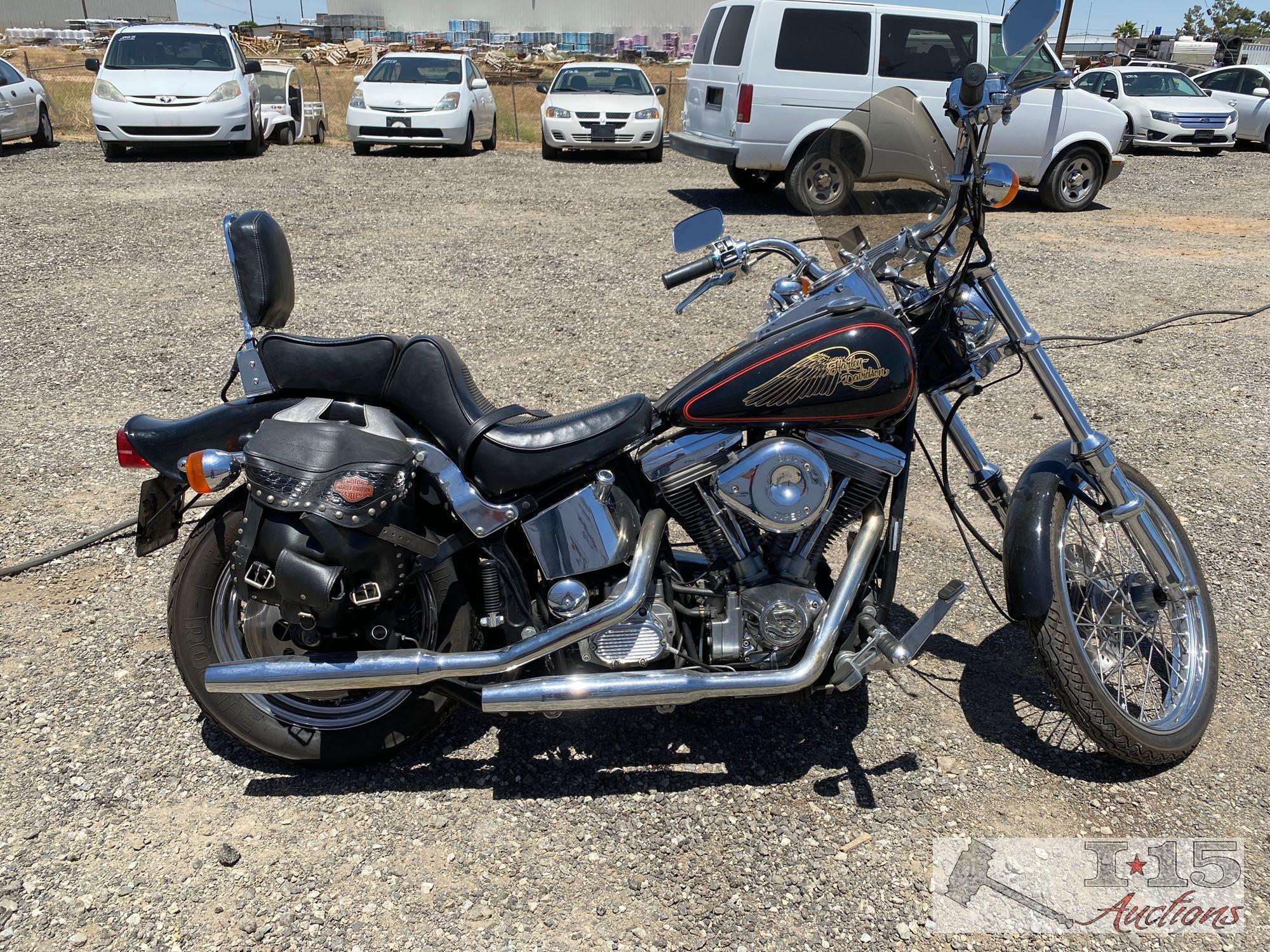 1986 Harley Davidson (TURNS OVER BUT DOES NOT START)