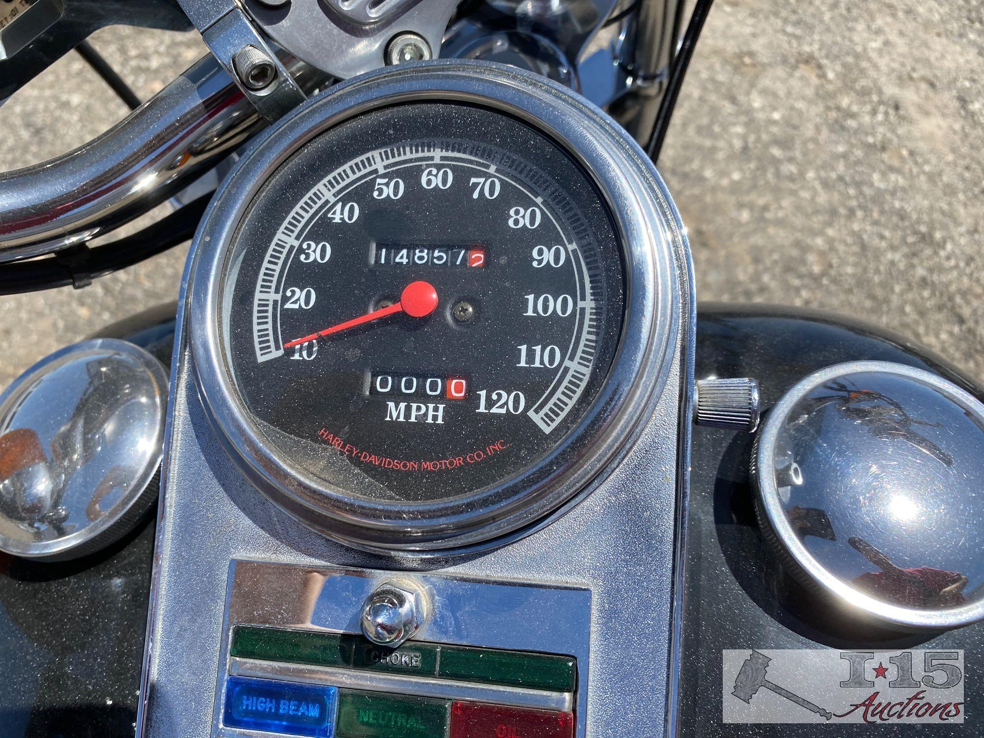 1986 Harley Davidson (TURNS OVER BUT DOES NOT START)