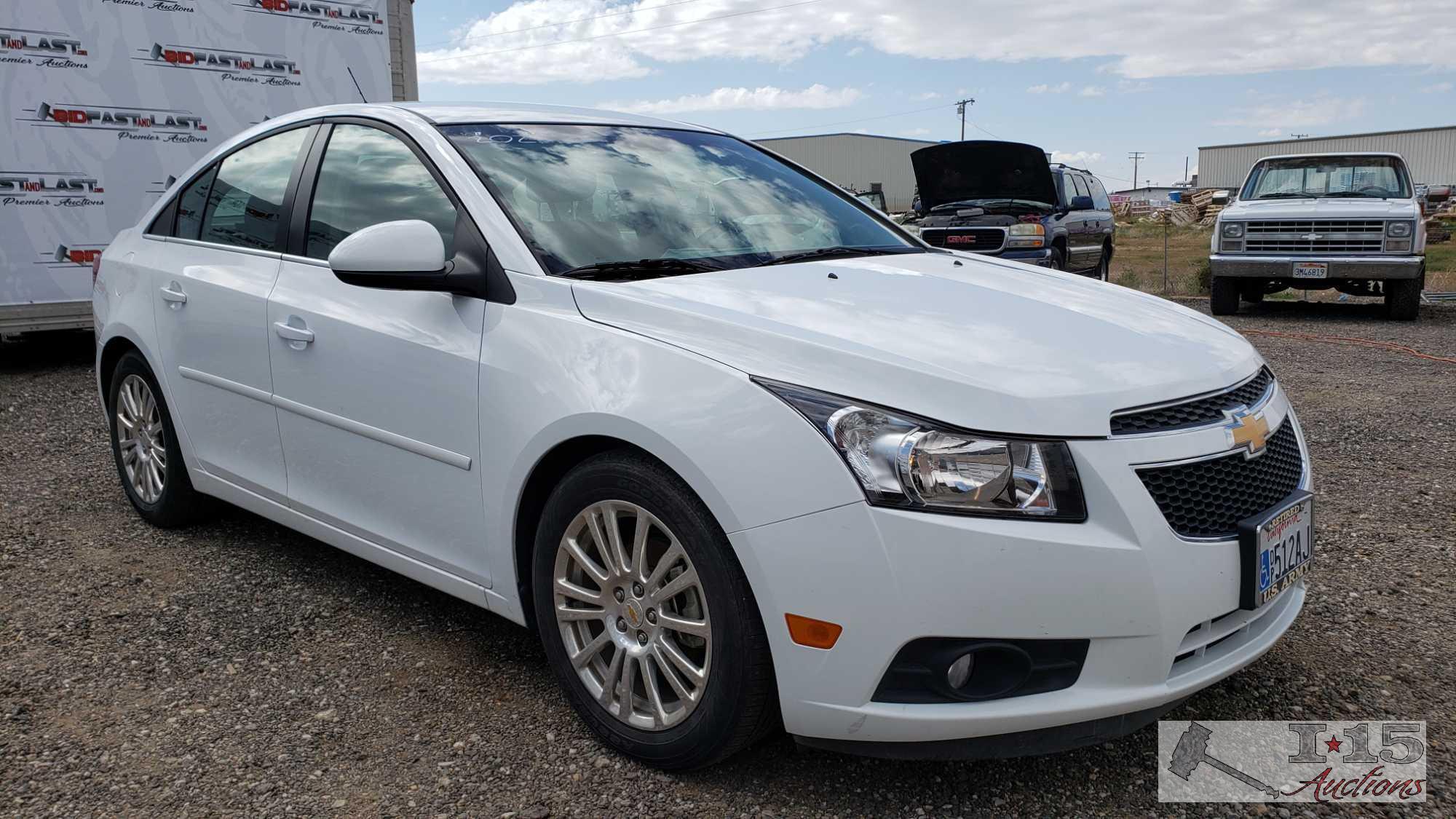 2011 Chevrolet Cruze. See Video! CURRENT SMOG, ICE COLD AIR