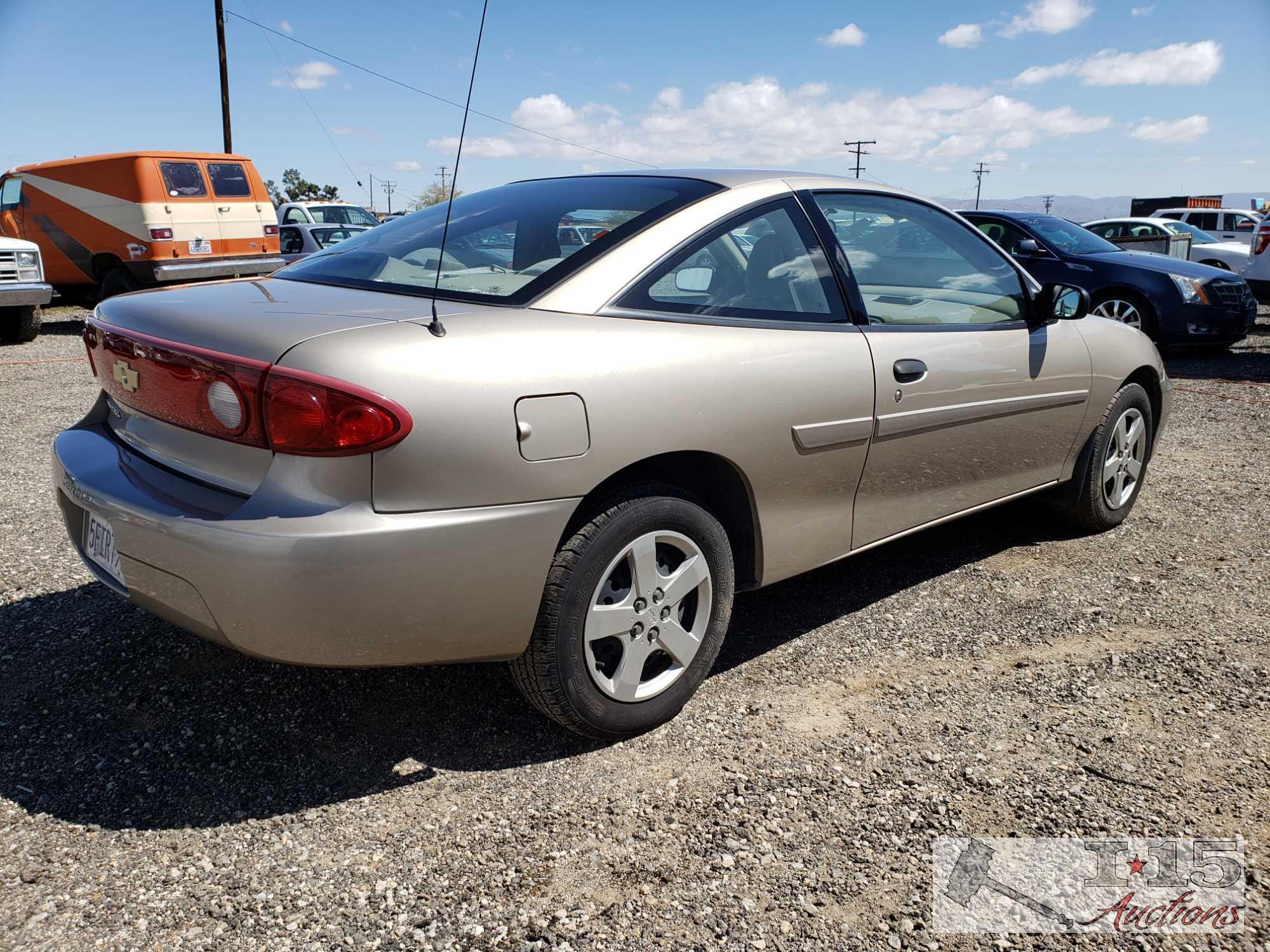 2004 Chevrolet Cavalier, See Video! CURRENT SMOG, Ice COLD Air