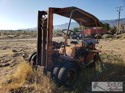 Forklift with Inline 6 Engine