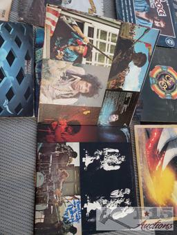 26 Vinyl Records/Albums, Pink Floyd, The Doors, George Carlin, and More