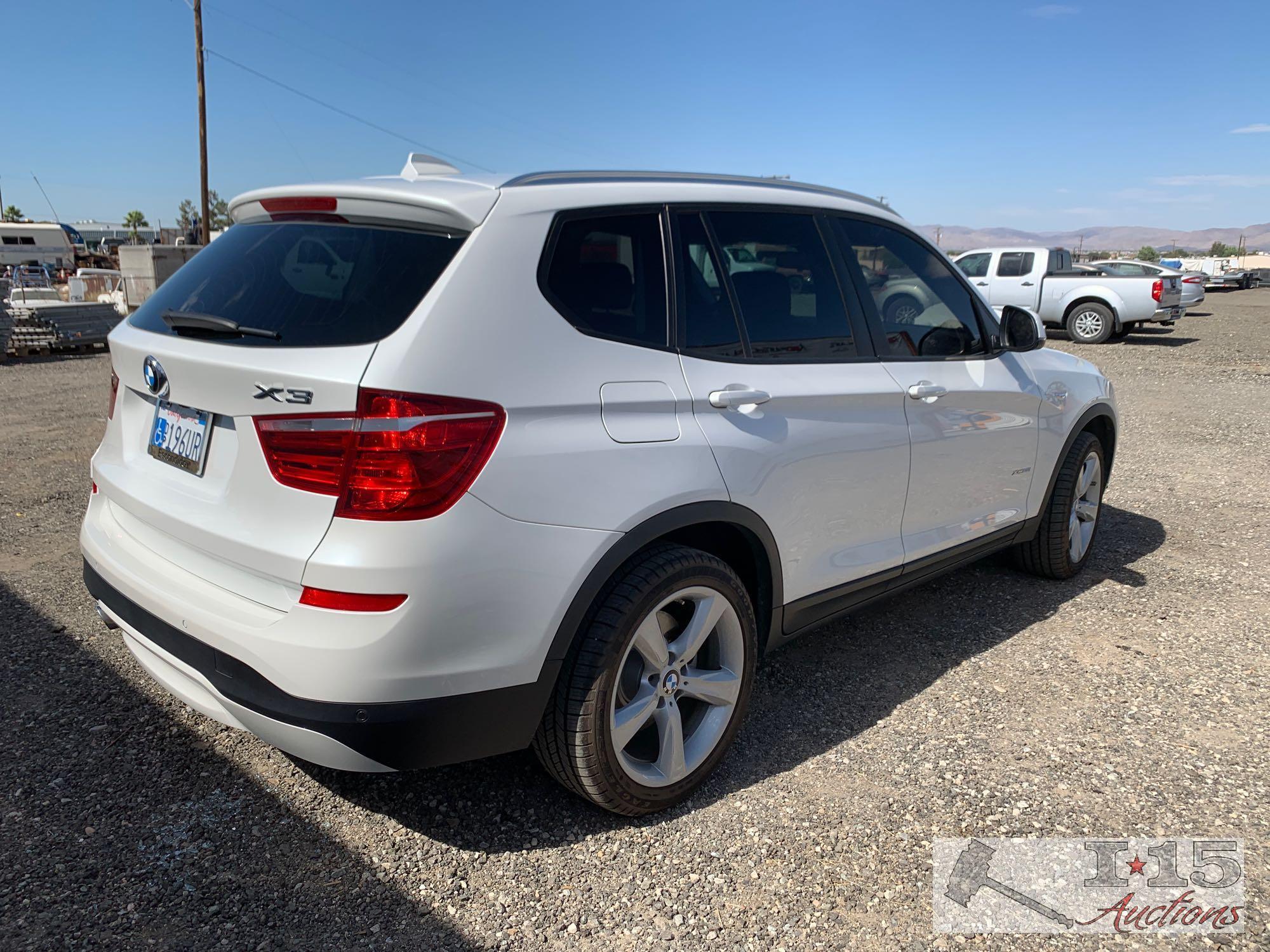 2017 BMW X3, See Video! Current Smog