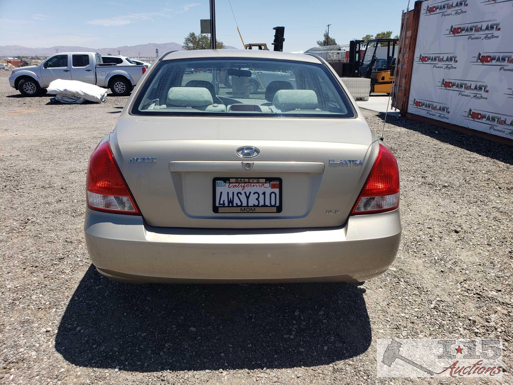 2002 Hydundai Elantra, Current Smog! See Video!