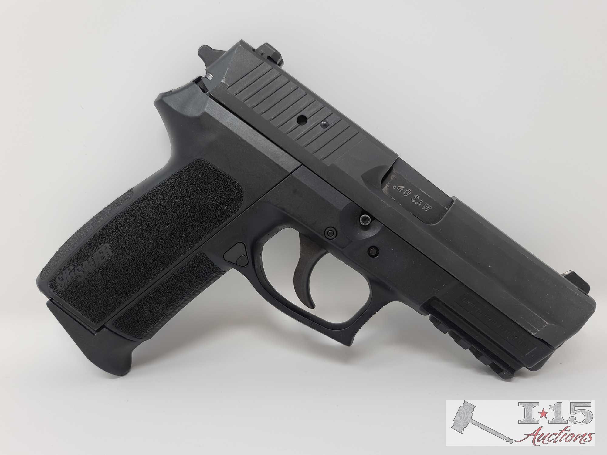 Sig Sauer SP2022 .40 S&W Semi-Auto Pistol With 2 10 Round Magazines