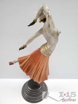 Female Dancer Bronze Sculpture