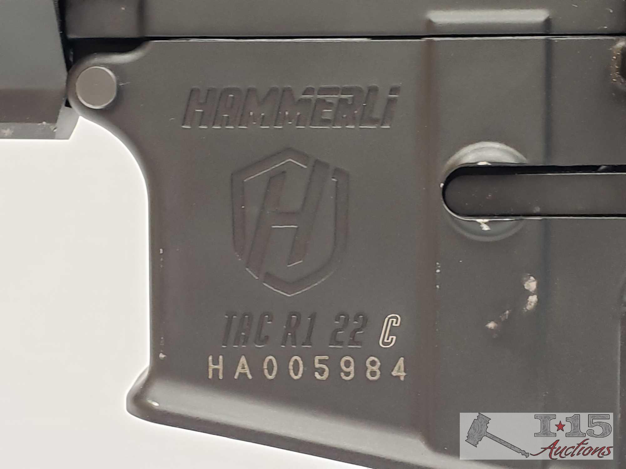 Hammerli Tac RI 22 22.lr Semi Auto Rifle W/20 Round Magazine
