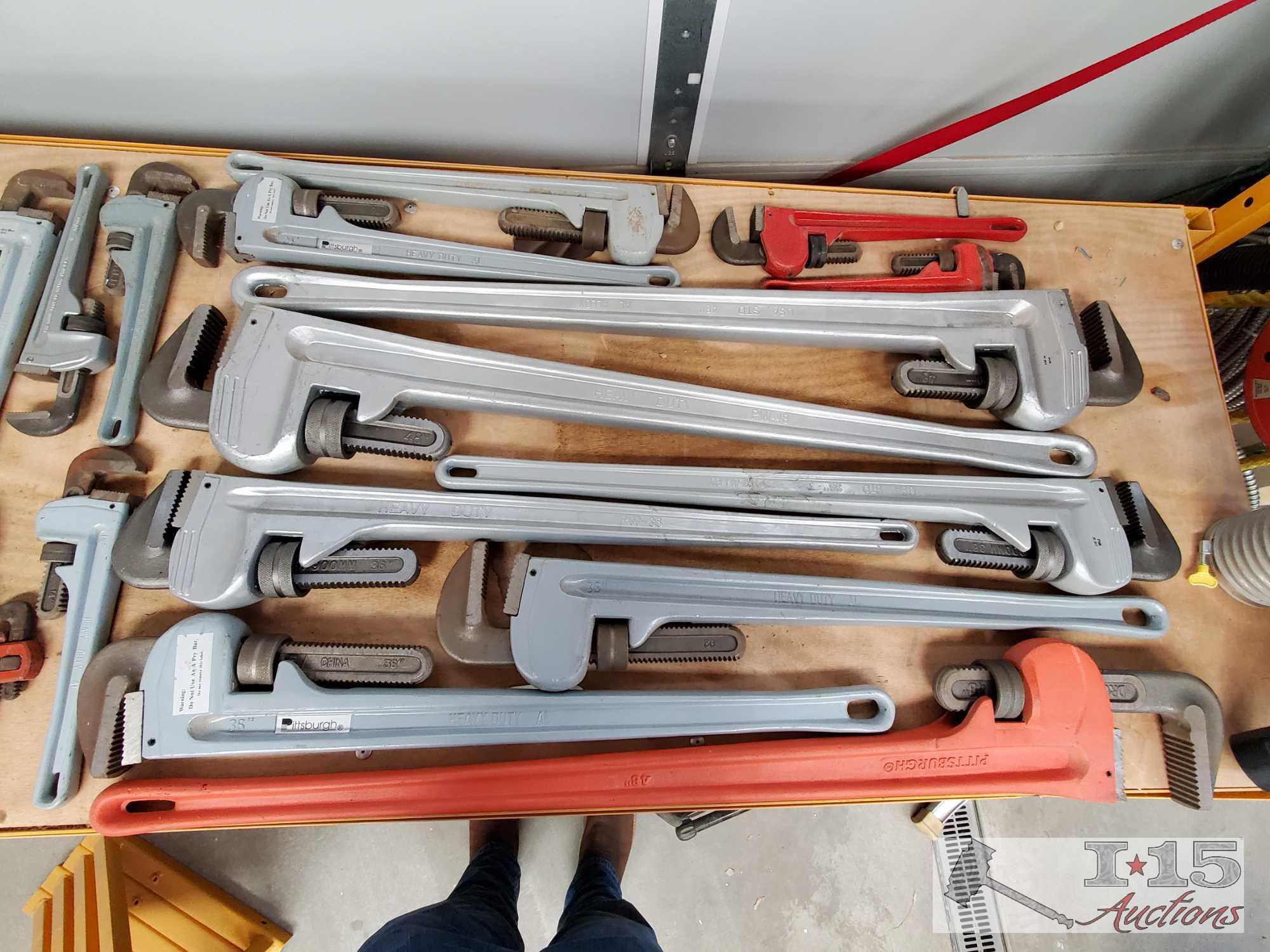 21 Pipe Wrenches