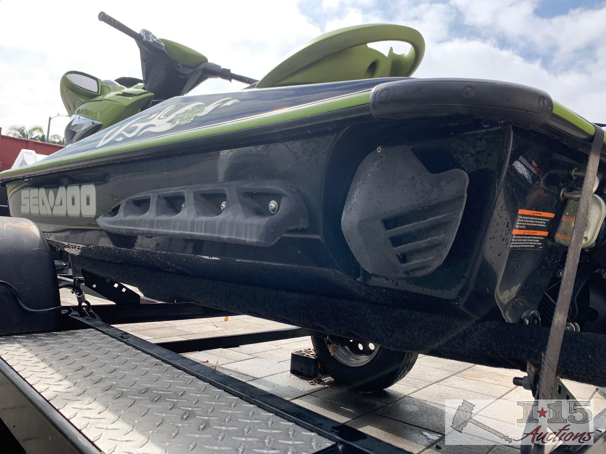 2005 RXP Seadoo And Zieman Single Jet Ski Trailer