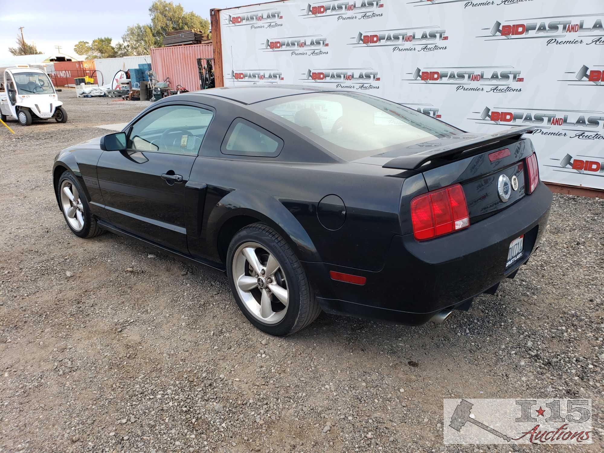 2008 Ford Mustang CURRENT SMOG
