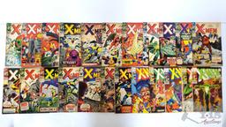 23 X-Men Comic Books Issues 21-55