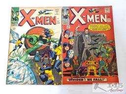 23 X-Men Comic Books Issues 21-55