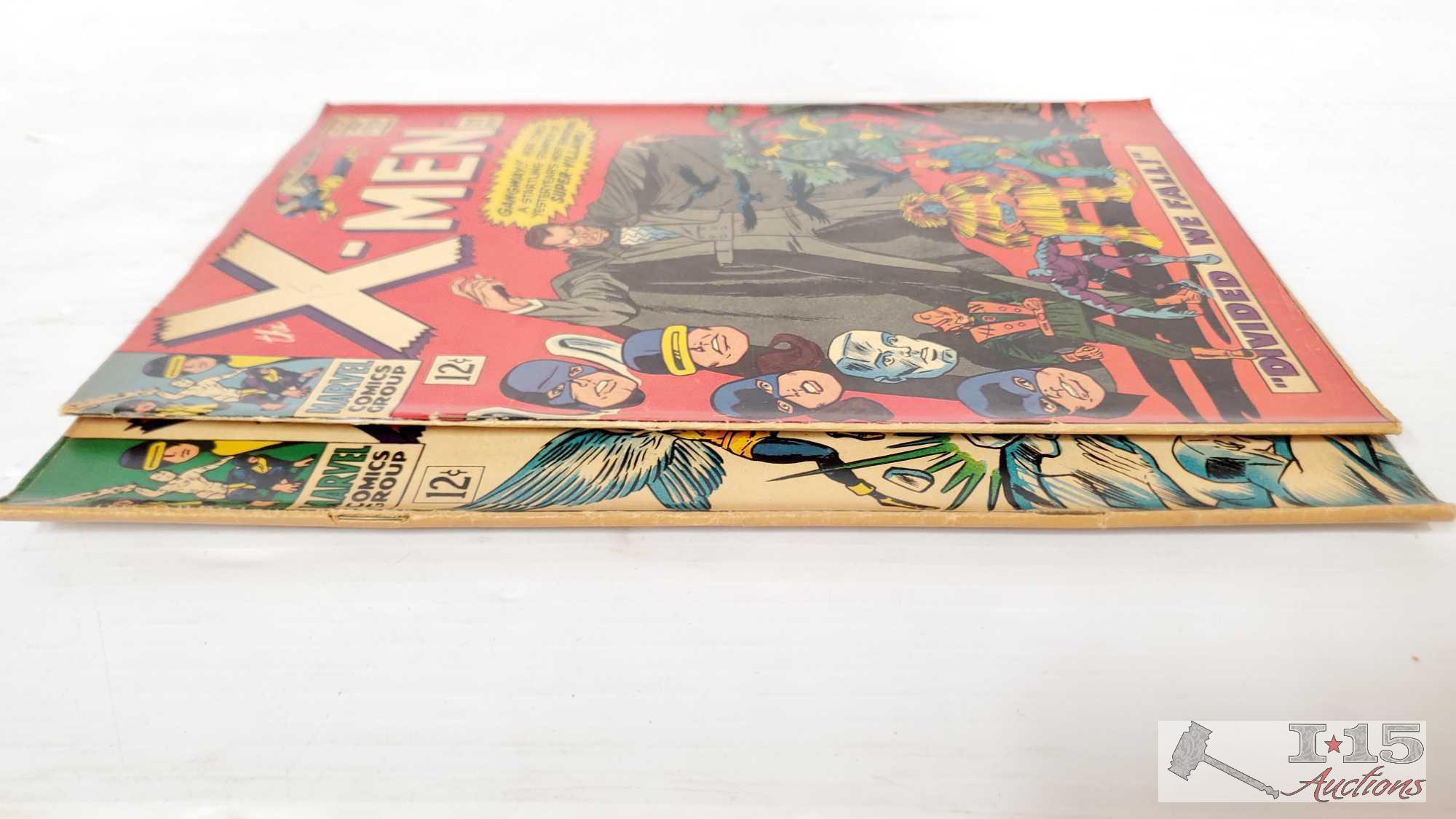 23 X-Men Comic Books Issues 21-55