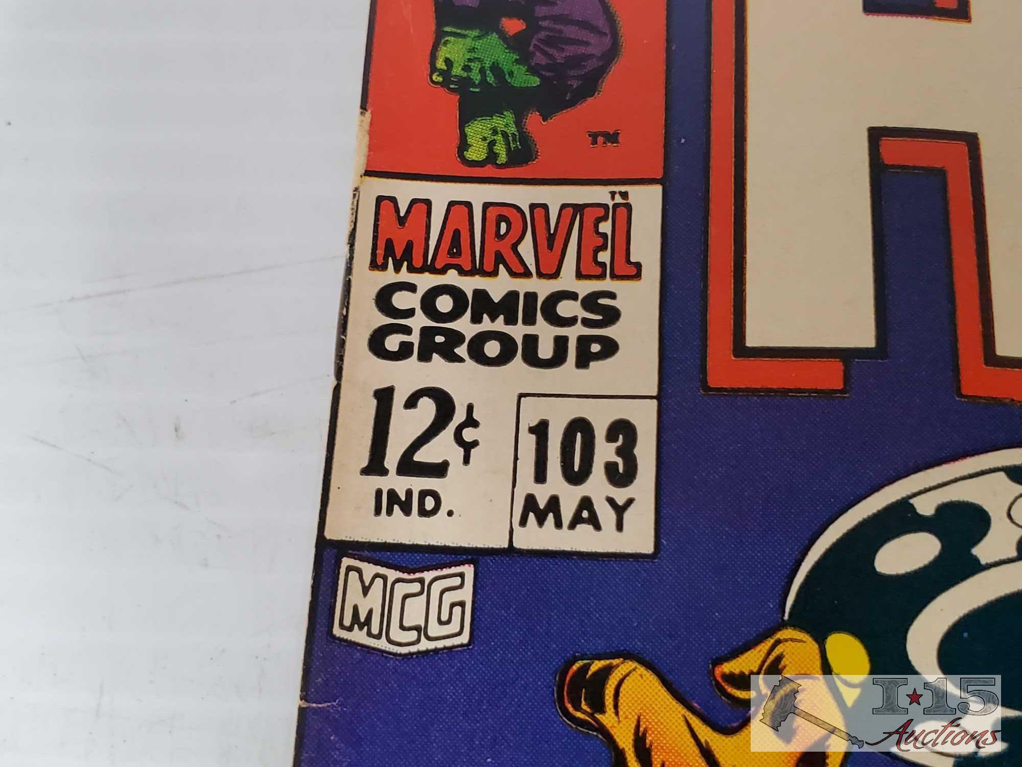 The Incredible Hulk Comic Books Issues 103-112