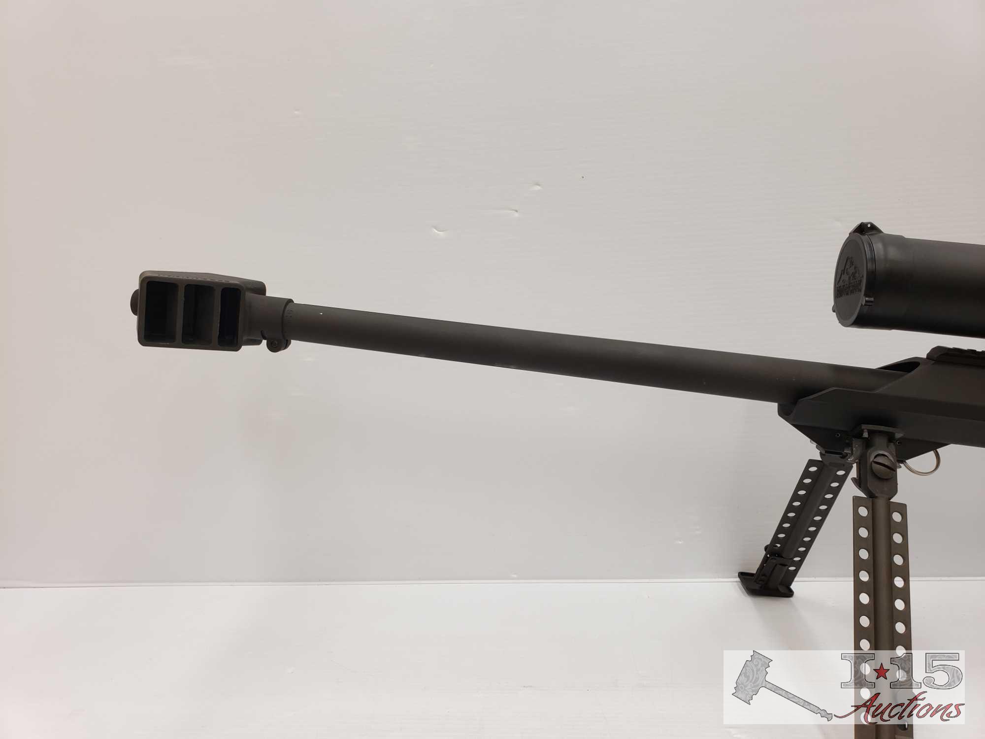 Barrett M-99 .416 32'' Heavy Bolt-Action Rifle w/ Nightforce Scope & Pelican Case