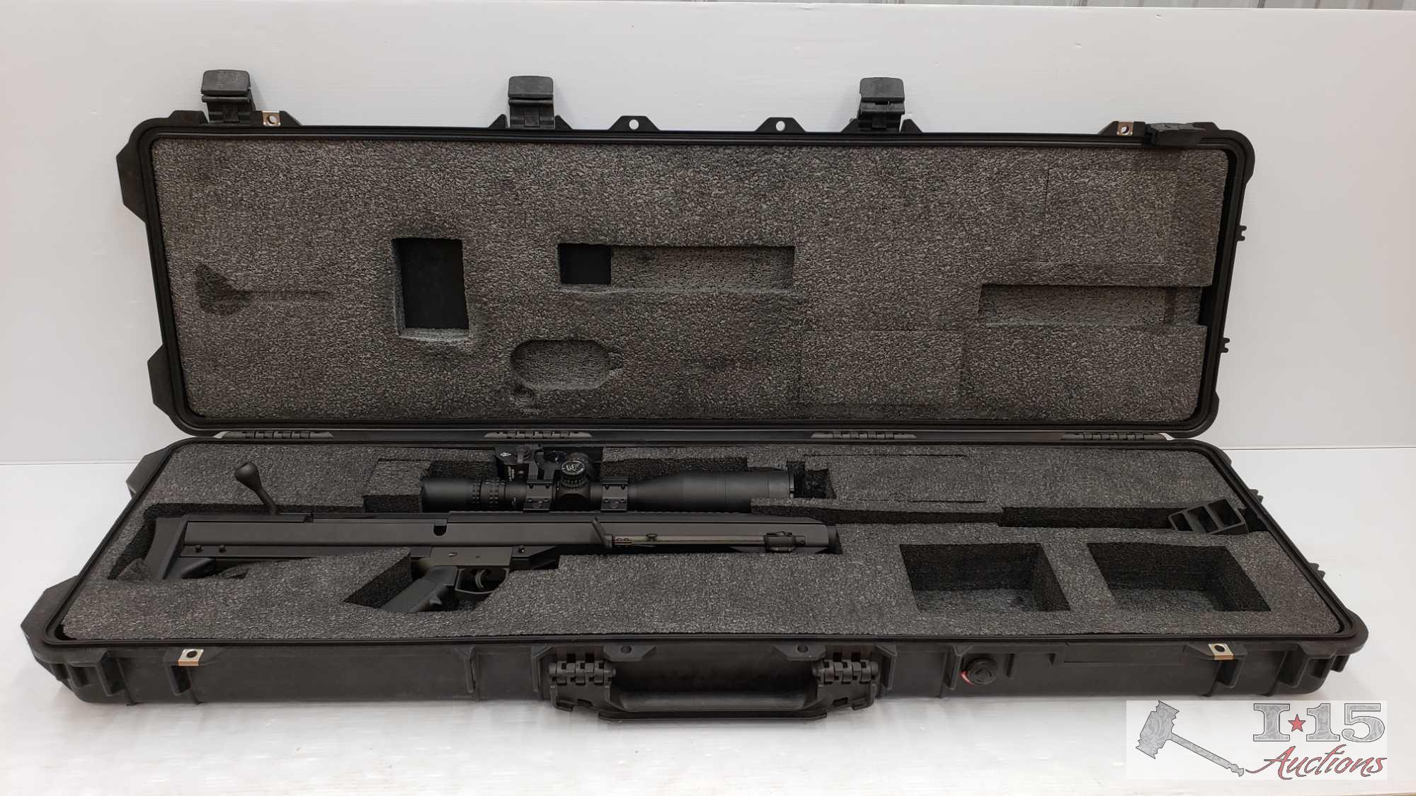 Barrett M-99 .416 32'' Heavy Bolt-Action Rifle w/ Nightforce Scope & Pelican Case
