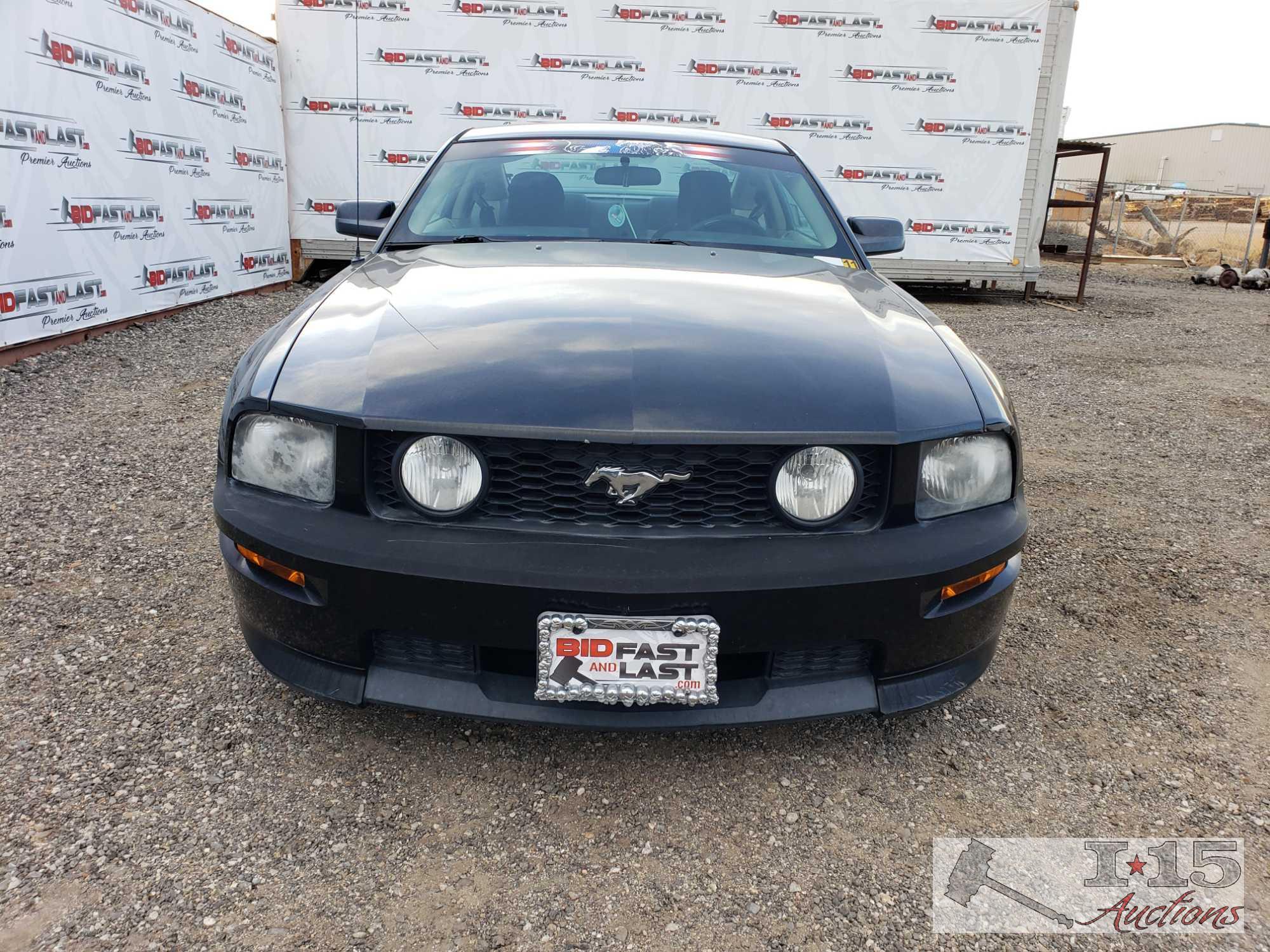 2008 Ford Mustang CURRENT SMOG