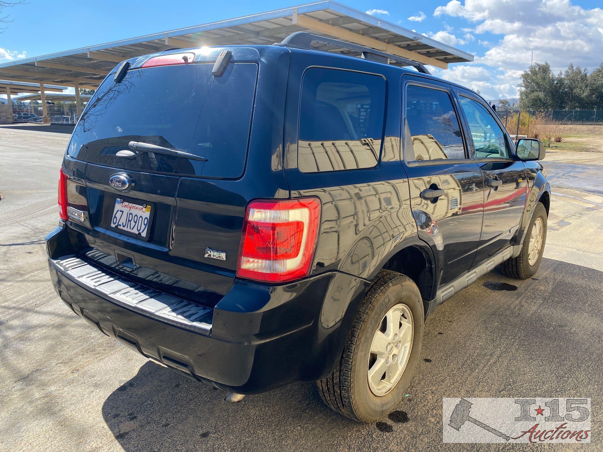 2012 Ford Escape CURRENT SMOG