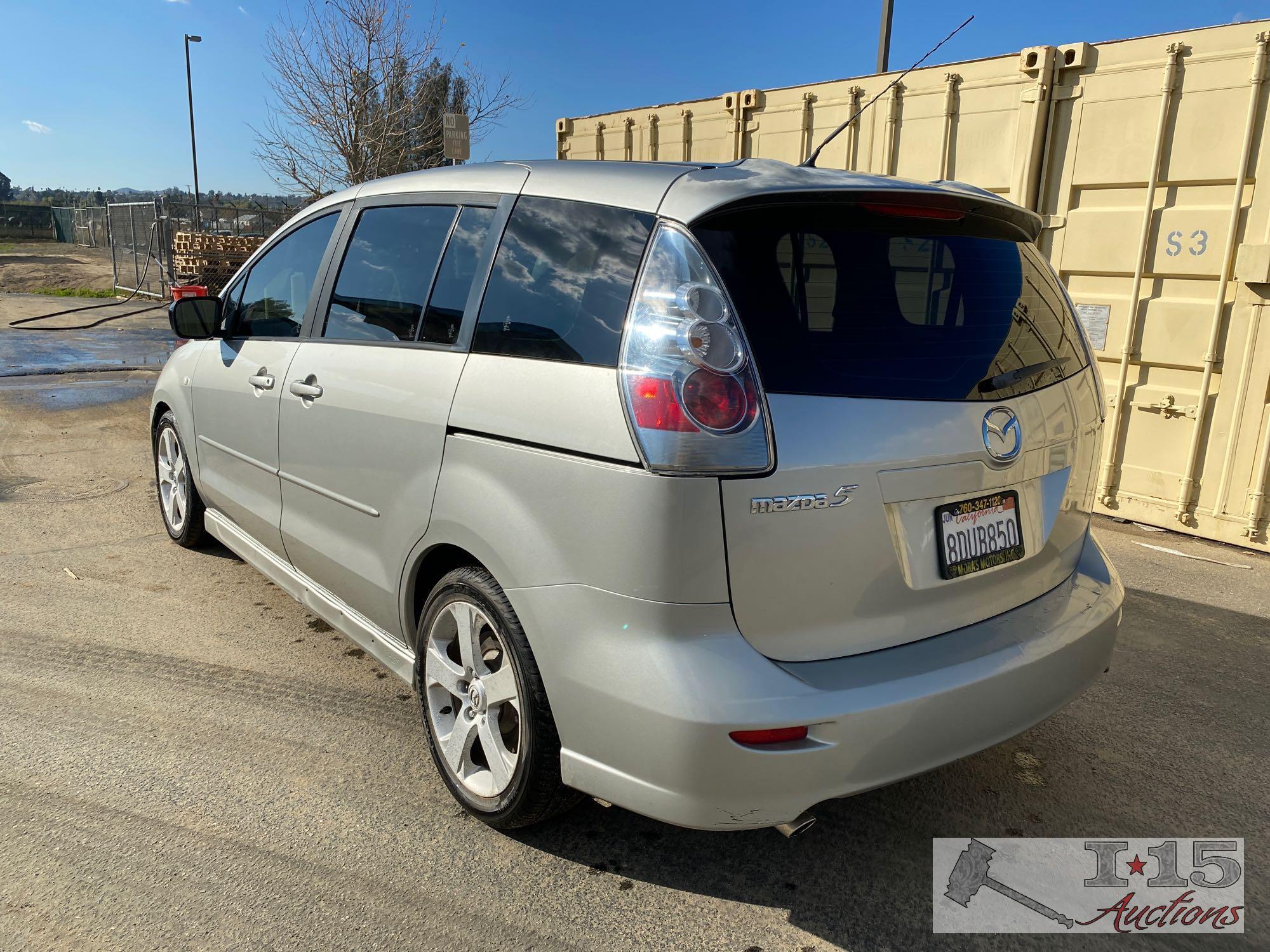 2007 Mazda 5 DEALER OR OUT OF STATE ONLY