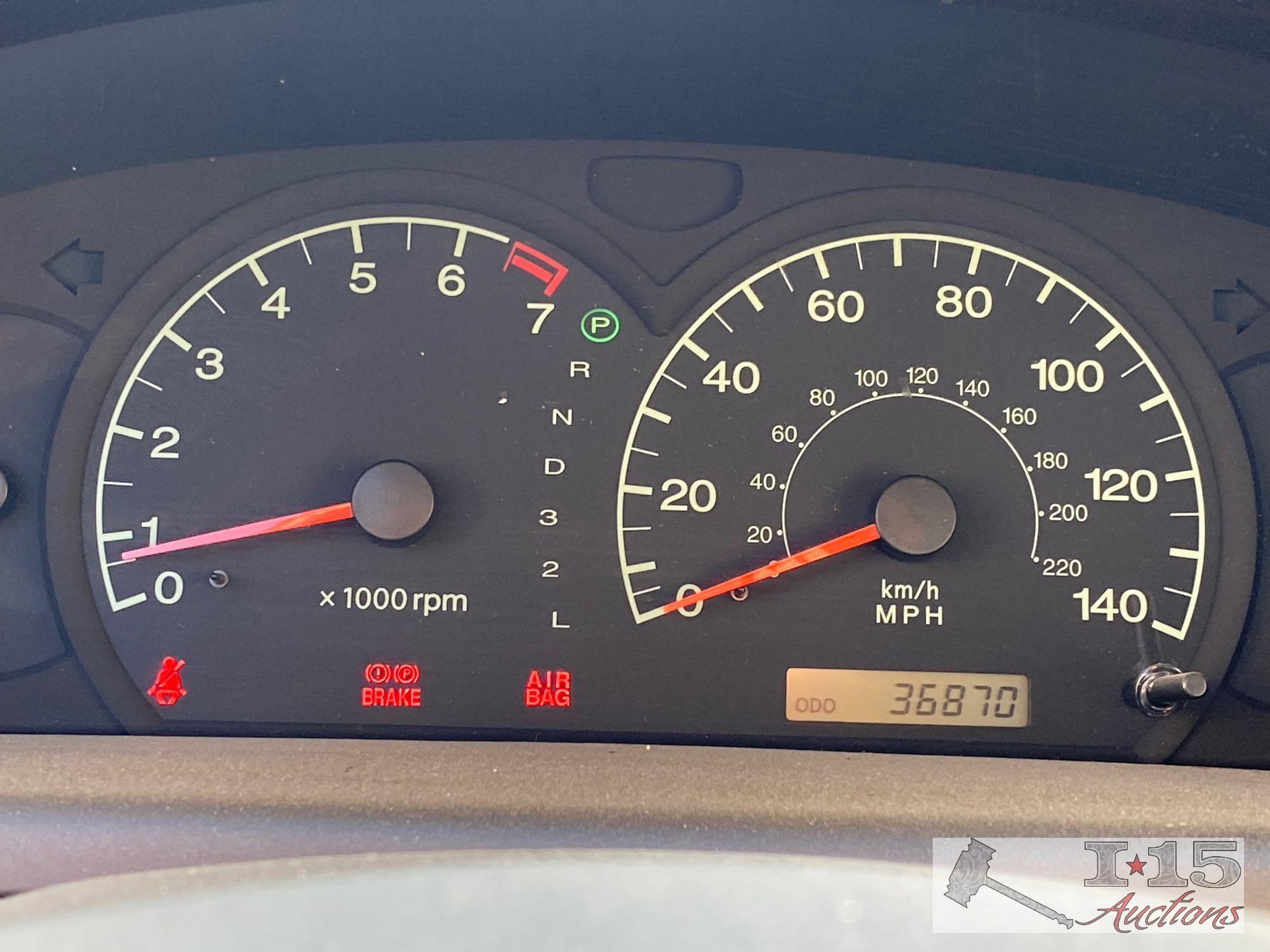 2003 Hyundai Elantra CURRENT SMOG