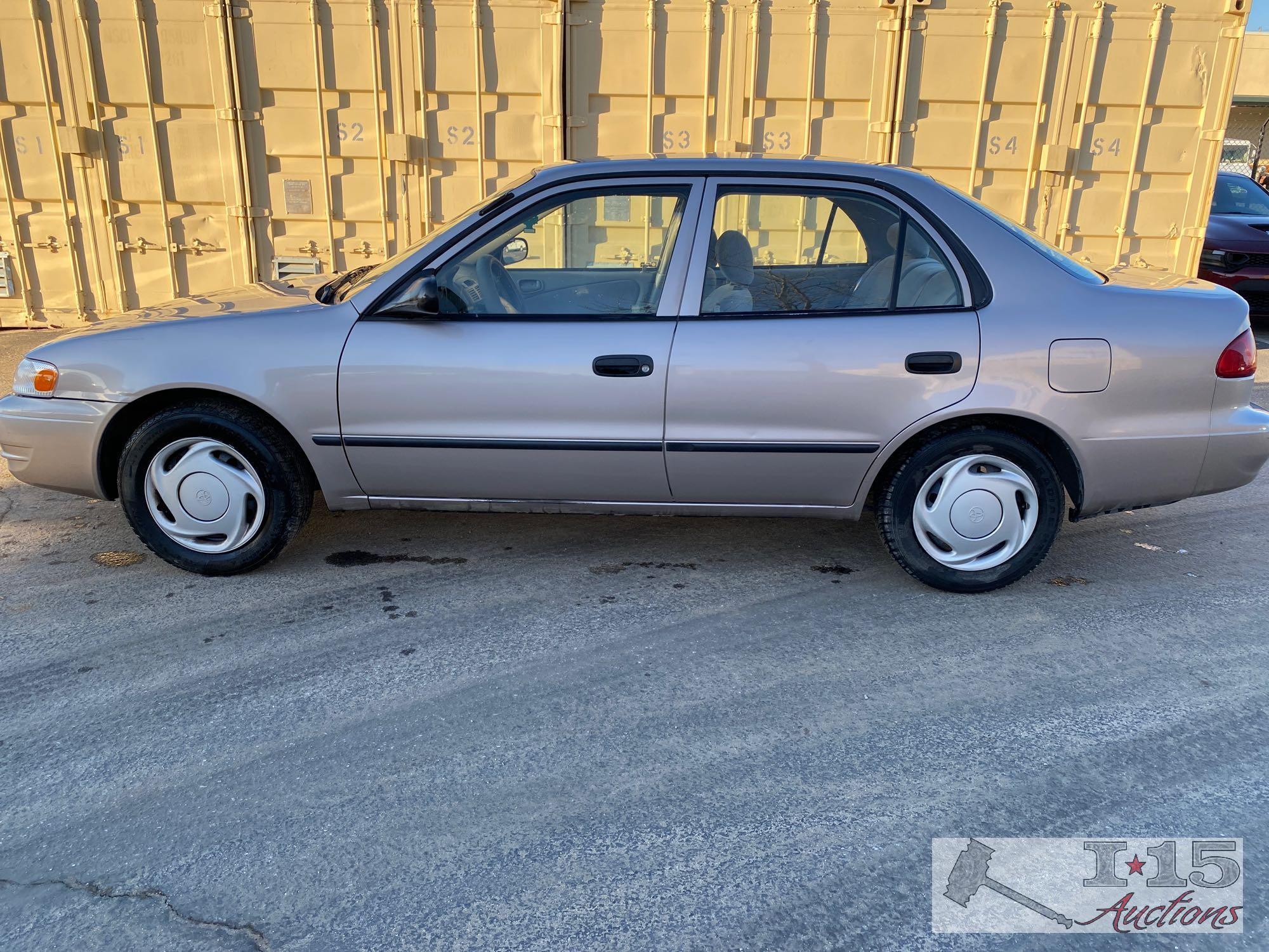 1999 Toyota Corolla. CURRENT SMOG