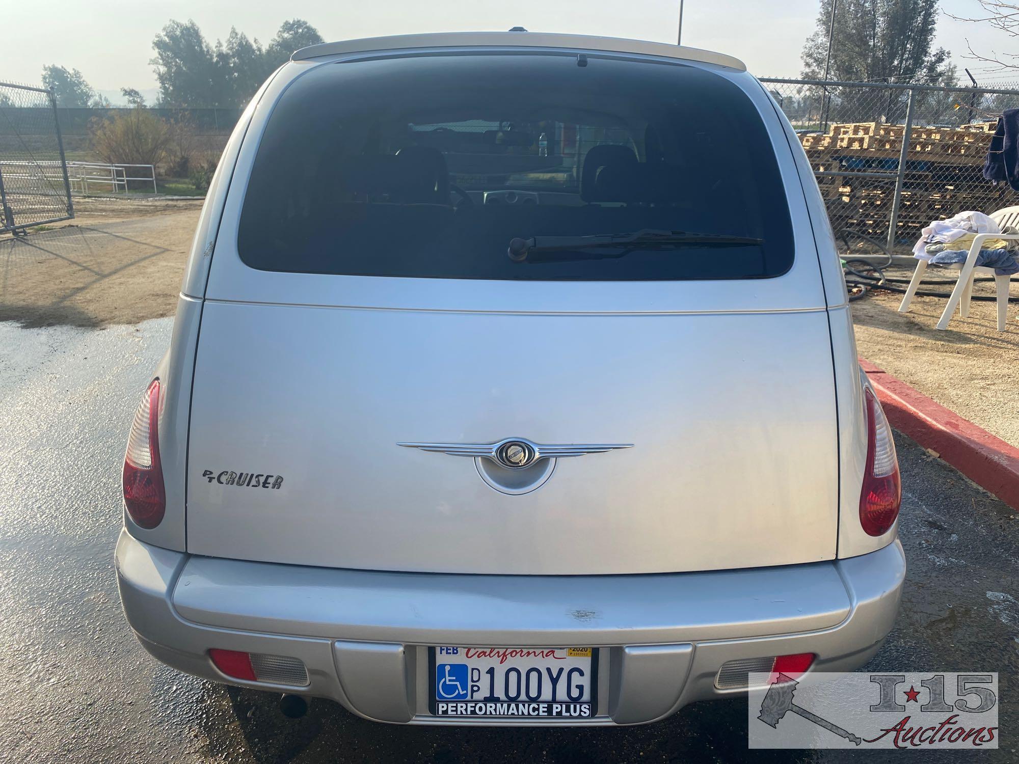 2008 PT Cruiser. CURRENT SMOG