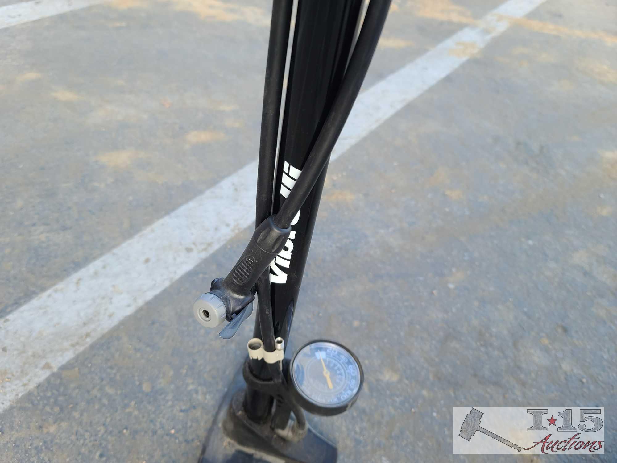 The Malibu Beach Cruiser And Tire Pump