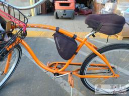 The Malibu Beach Cruiser And Tire Pump