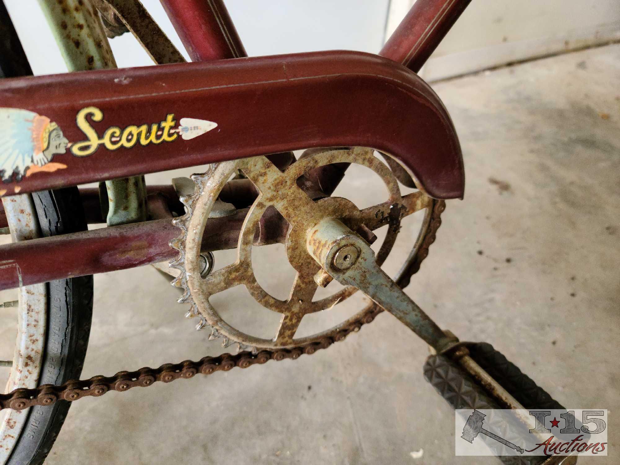 Indian Scout Bicycle