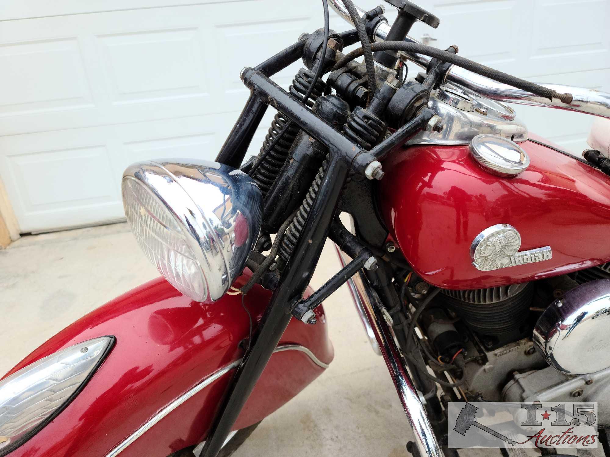 1946 Flathead Indian Motorcycle