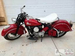 1946 Flathead Indian Motorcycle