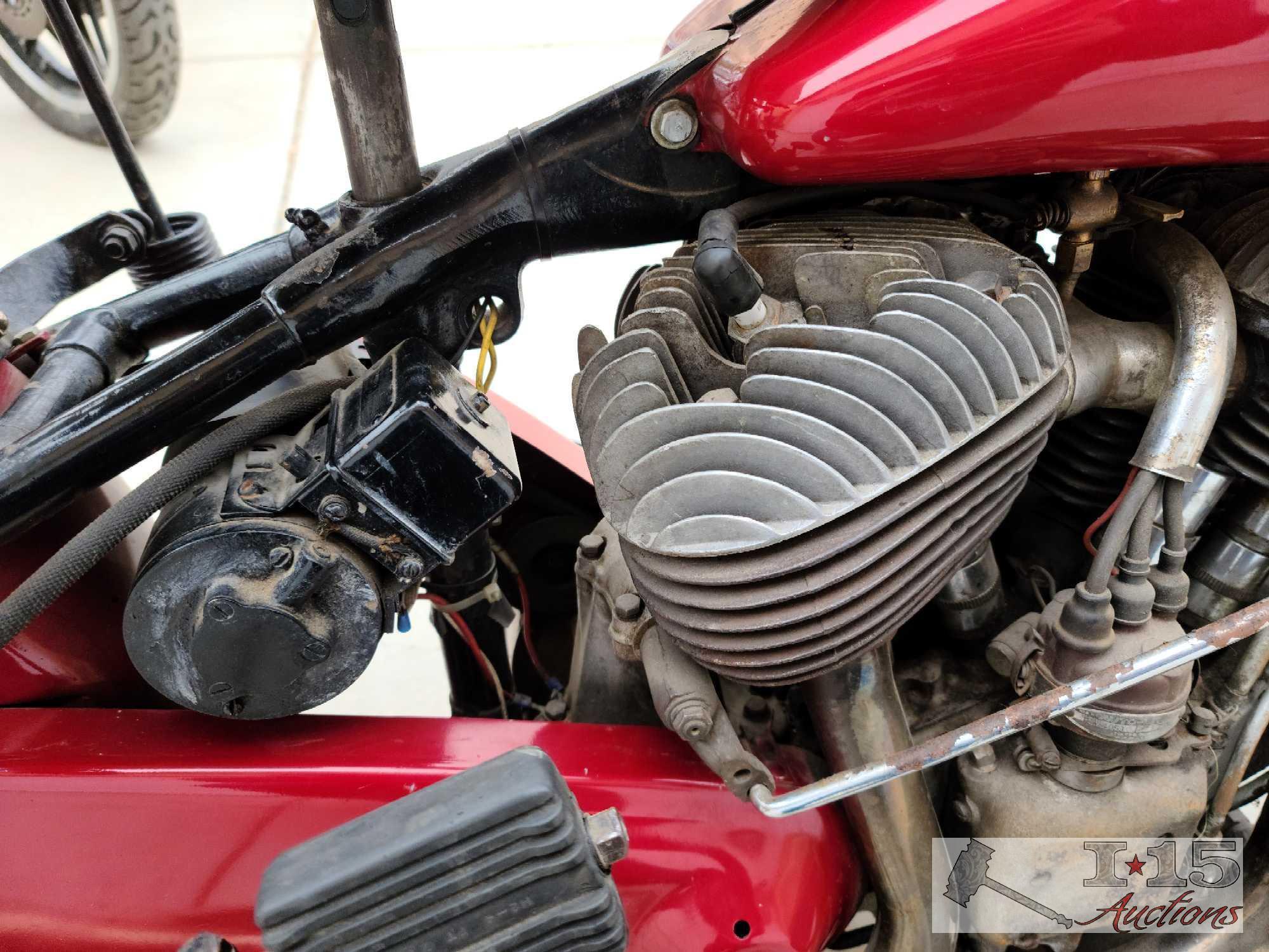 1946 Flathead Indian Motorcycle