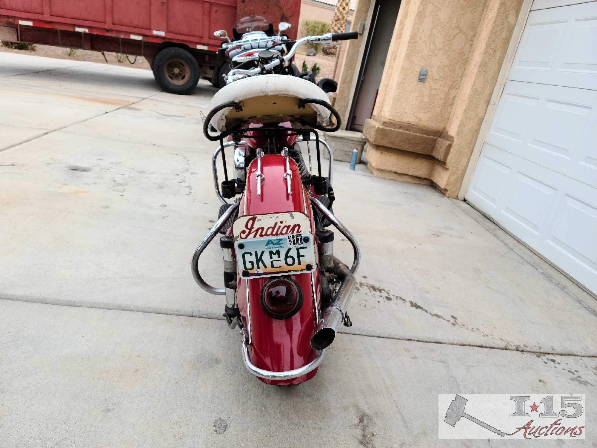 1946 Flathead Indian Motorcycle