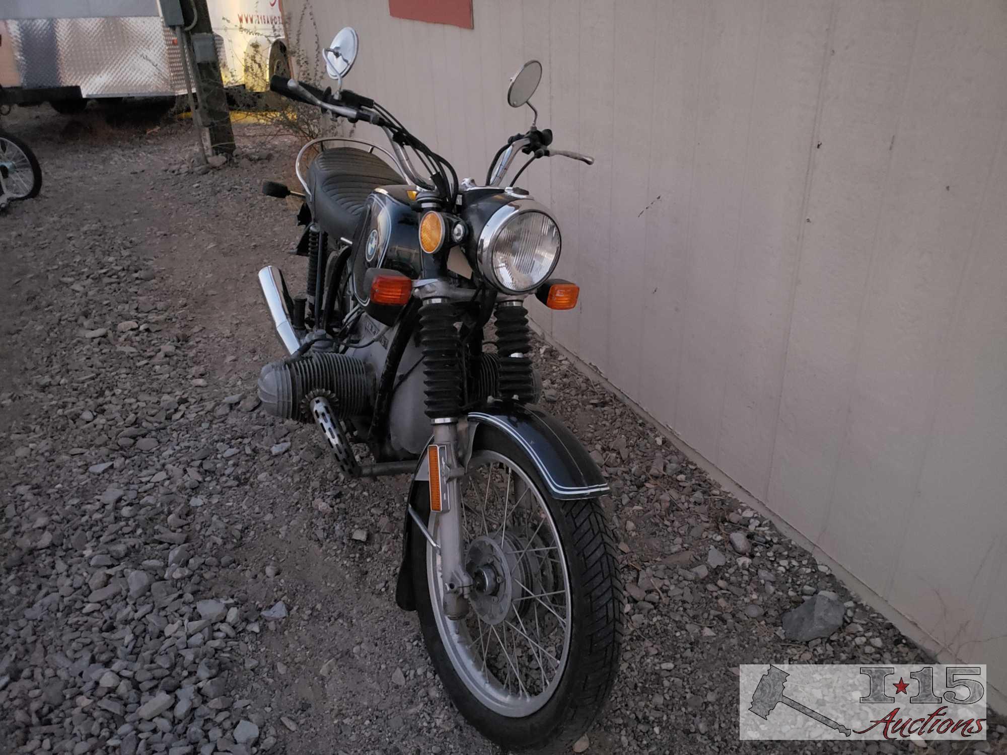 1973 BMW R75/5 Motorcycle