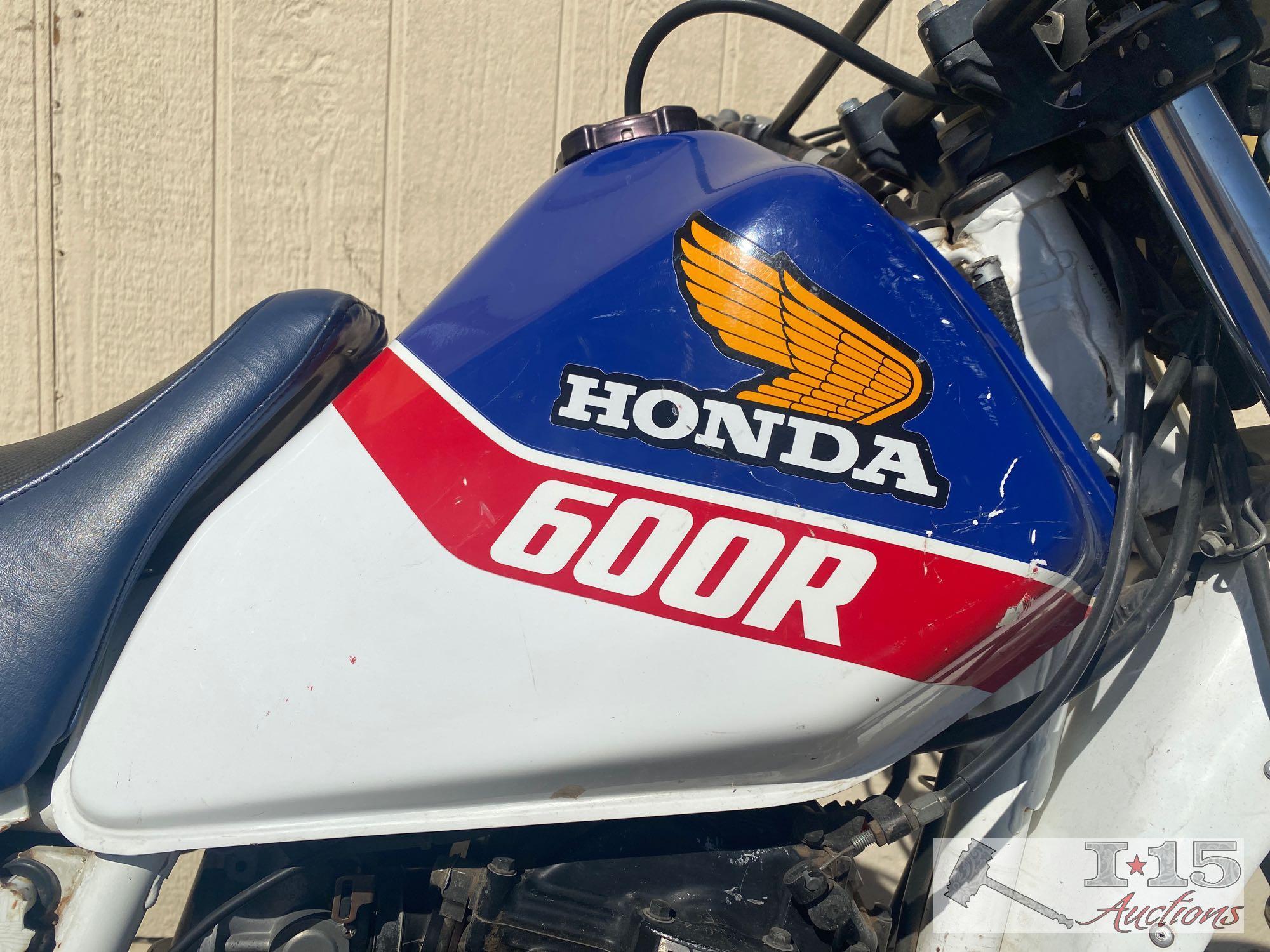 1986 Honda 600r