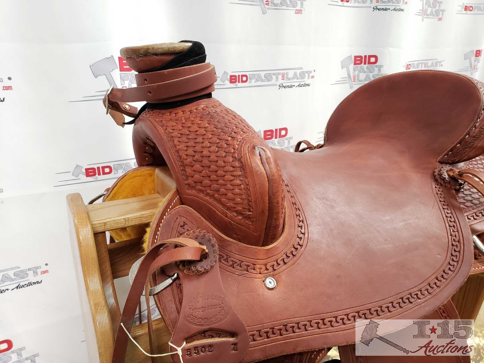 NEW 17" Seat Ranch/Rope Saddle ..