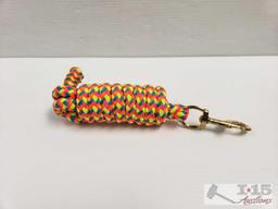 TWO 8' Braided Softy Cotton Lead Ropes