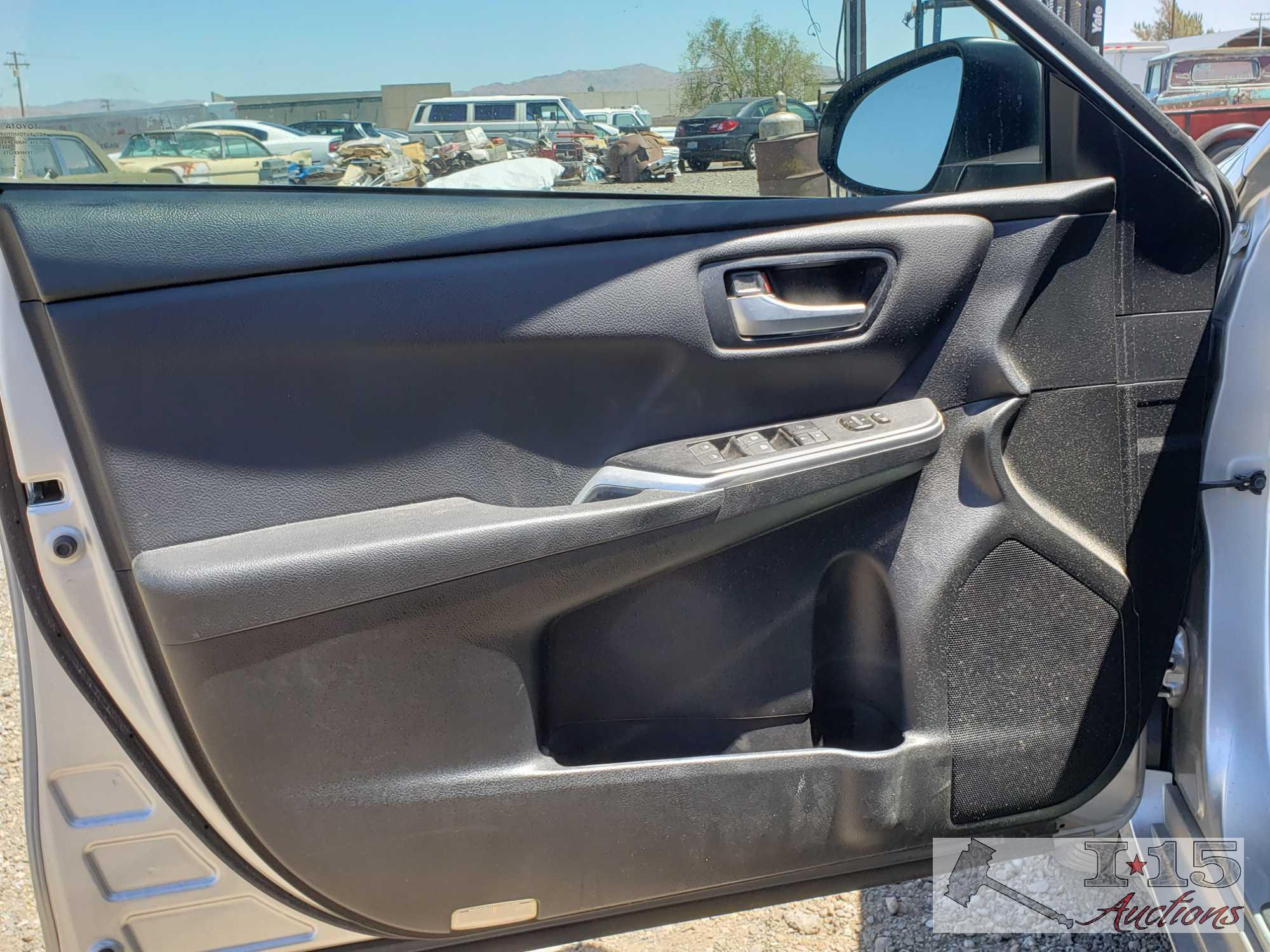 2017 Toyota Camry CURRENT SMOG