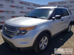 2013 Ford Explorer CURRENT SMOG