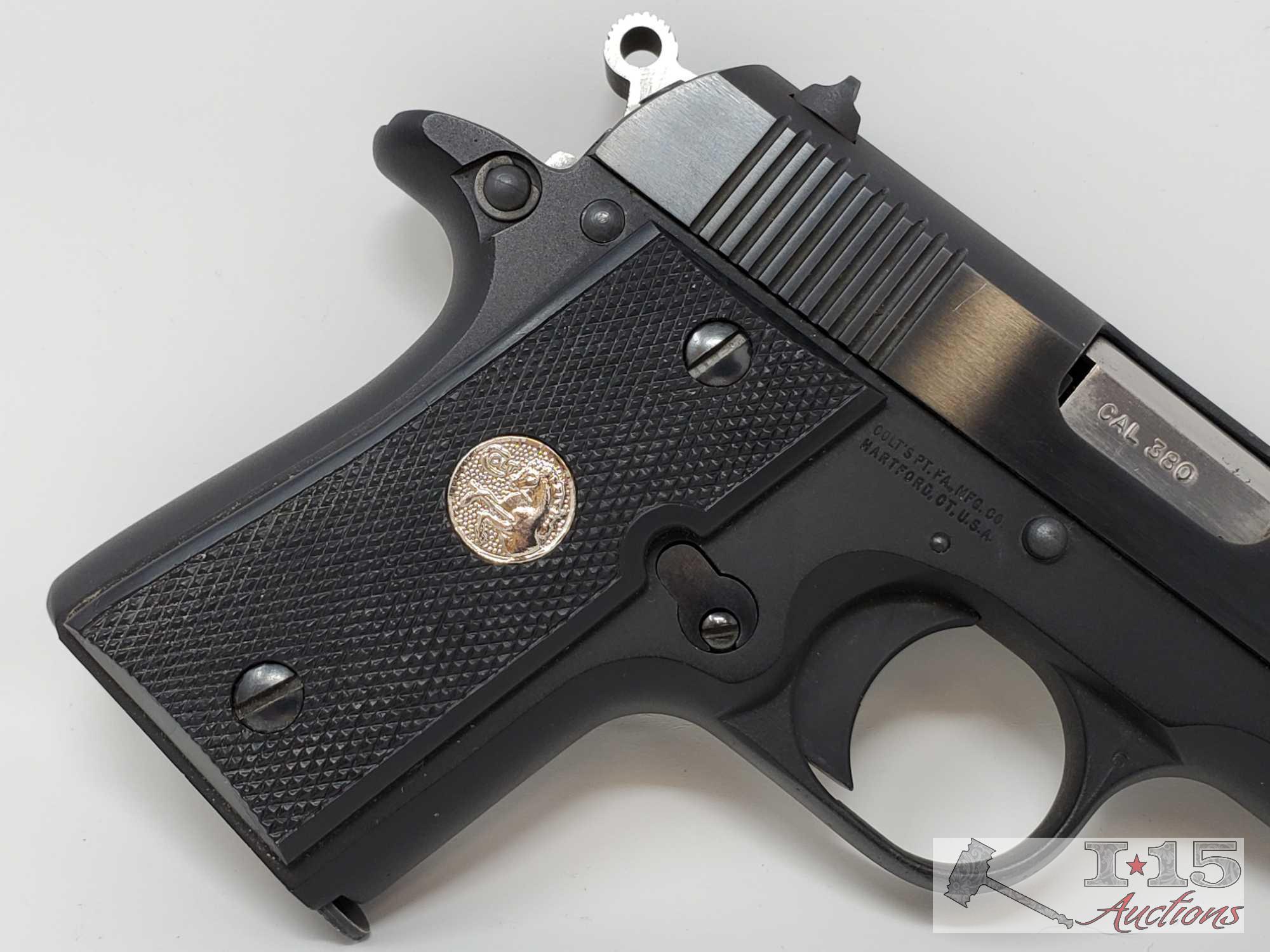 Colt Mustang Pocket Lite .380 Semi-Auto Pistol